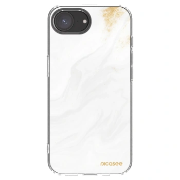Picasee átlátszó szilikon tok az alábbi mobiltelefonokra Apple iPhone 17e - White