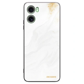 Picasee fekete szilikon tok az alábbi mobiltelefonokra Motorola Moto G06 - White