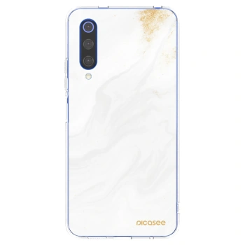 Picasee átlátszó szilikon tok az alábbi mobiltelefonokra Xiaomi Mi 9 SE - White