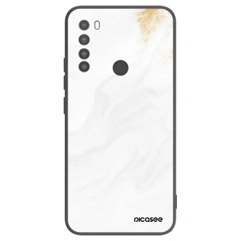 Picasee fekete szilikon tok az alábbi mobiltelefonokra Xiaomi Redmi Note 8 - White