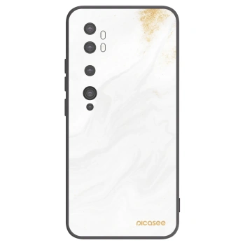 Picasee fekete szilikon tok az alábbi mobiltelefonokra Xiaomi Mi Note 10 (Pro) - White