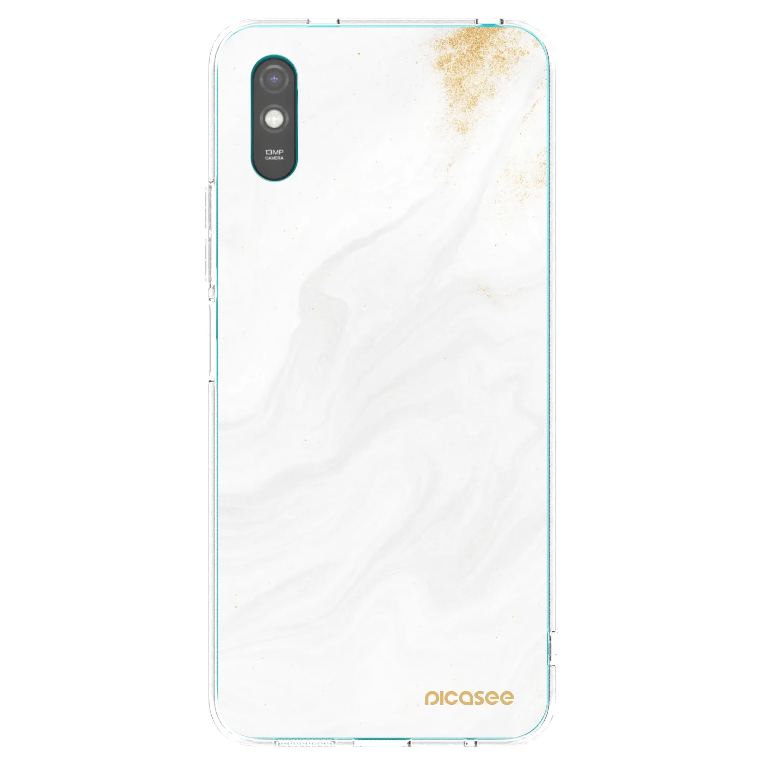 Picasee átlátszó szilikon tok az alábbi mobiltelefonokra Xiaomi Redmi 9A - White