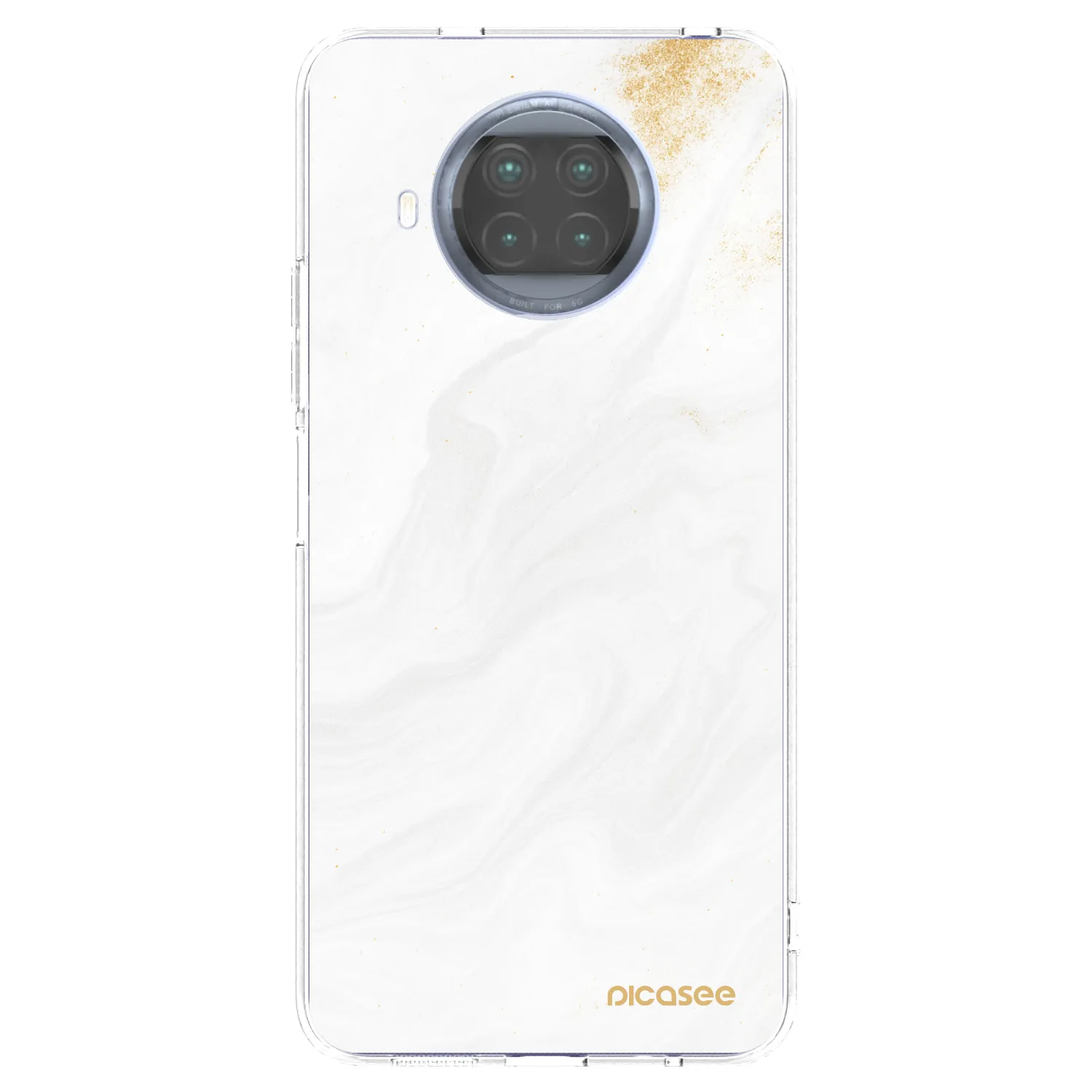 Picasee átlátszó szilikon tok az alábbi mobiltelefonokra Xiaomi Mi 10T Lite - White