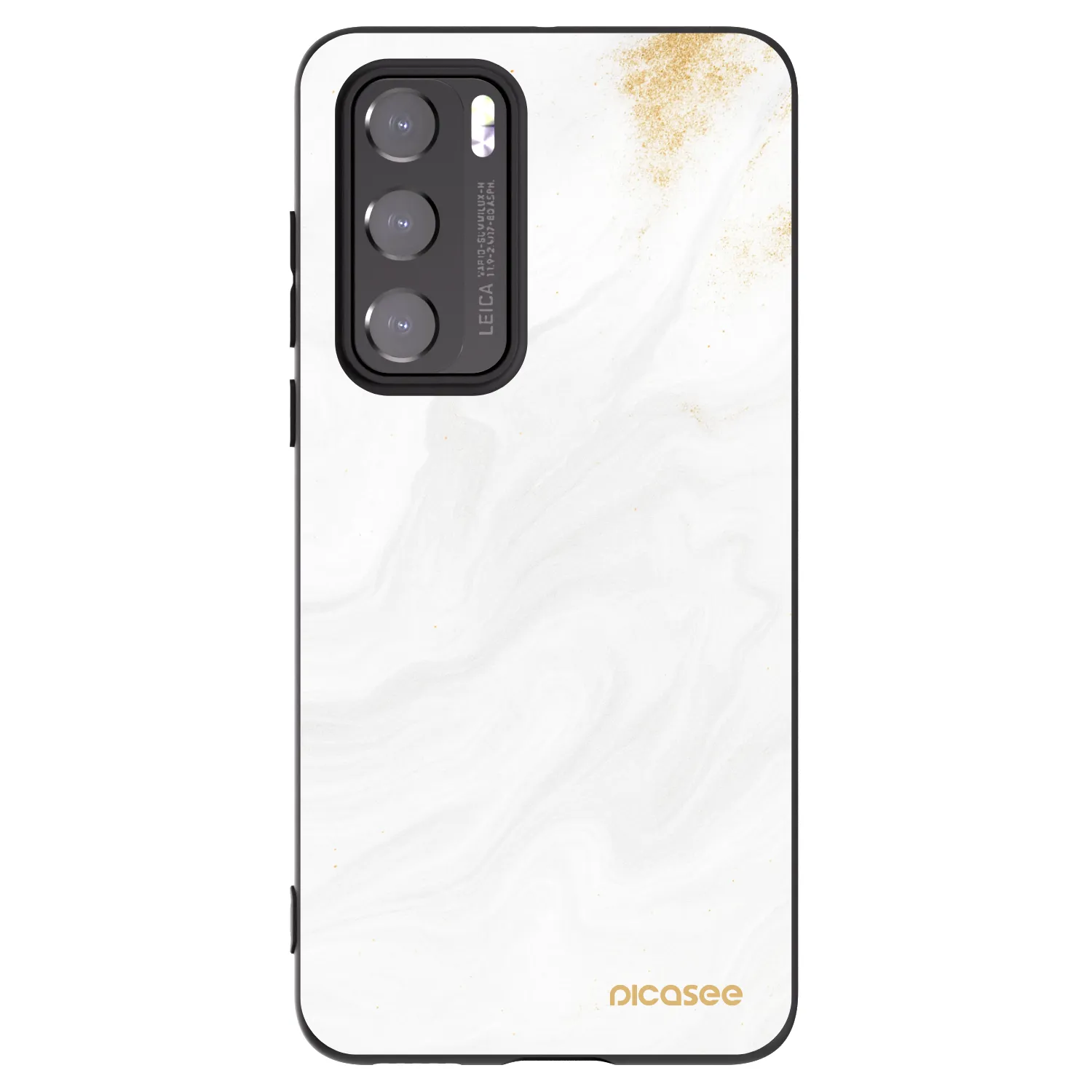 Picasee fekete szilikon tok az alábbi mobiltelefonokra Huawei P40 - White