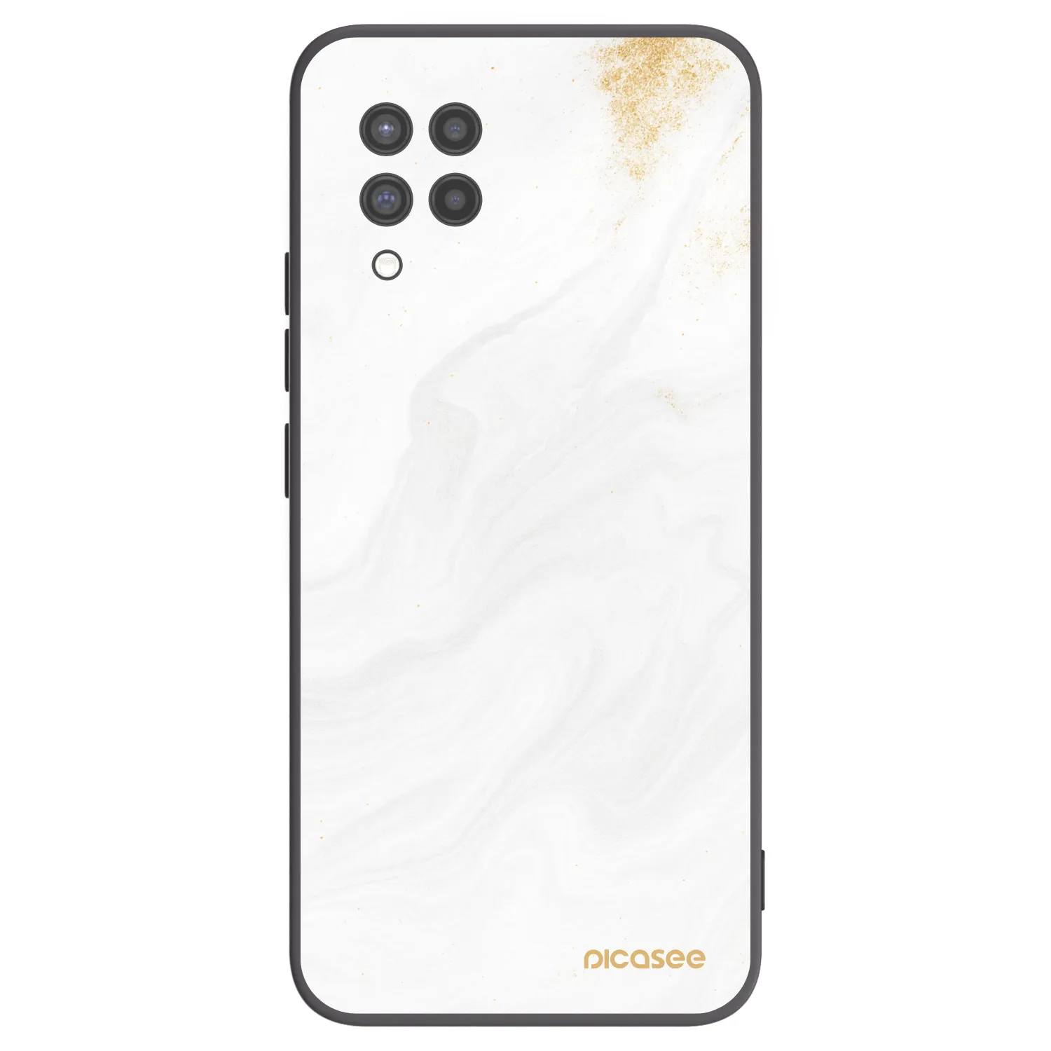Picasee fekete szilikon tok az alábbi mobiltelefonokra Samsung Galaxy A42 A426B - White