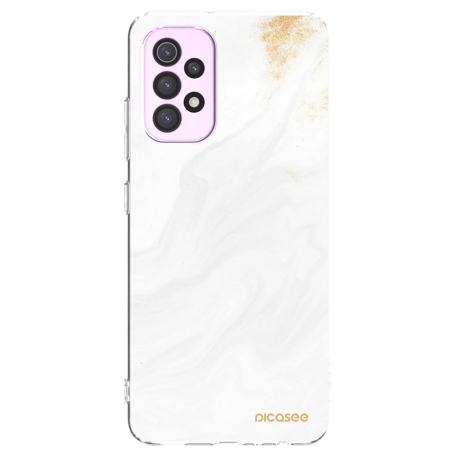 Picasee átlátszó szilikon tok az alábbi mobiltelefonokra Samsung Galaxy A32 5G A326B - White
