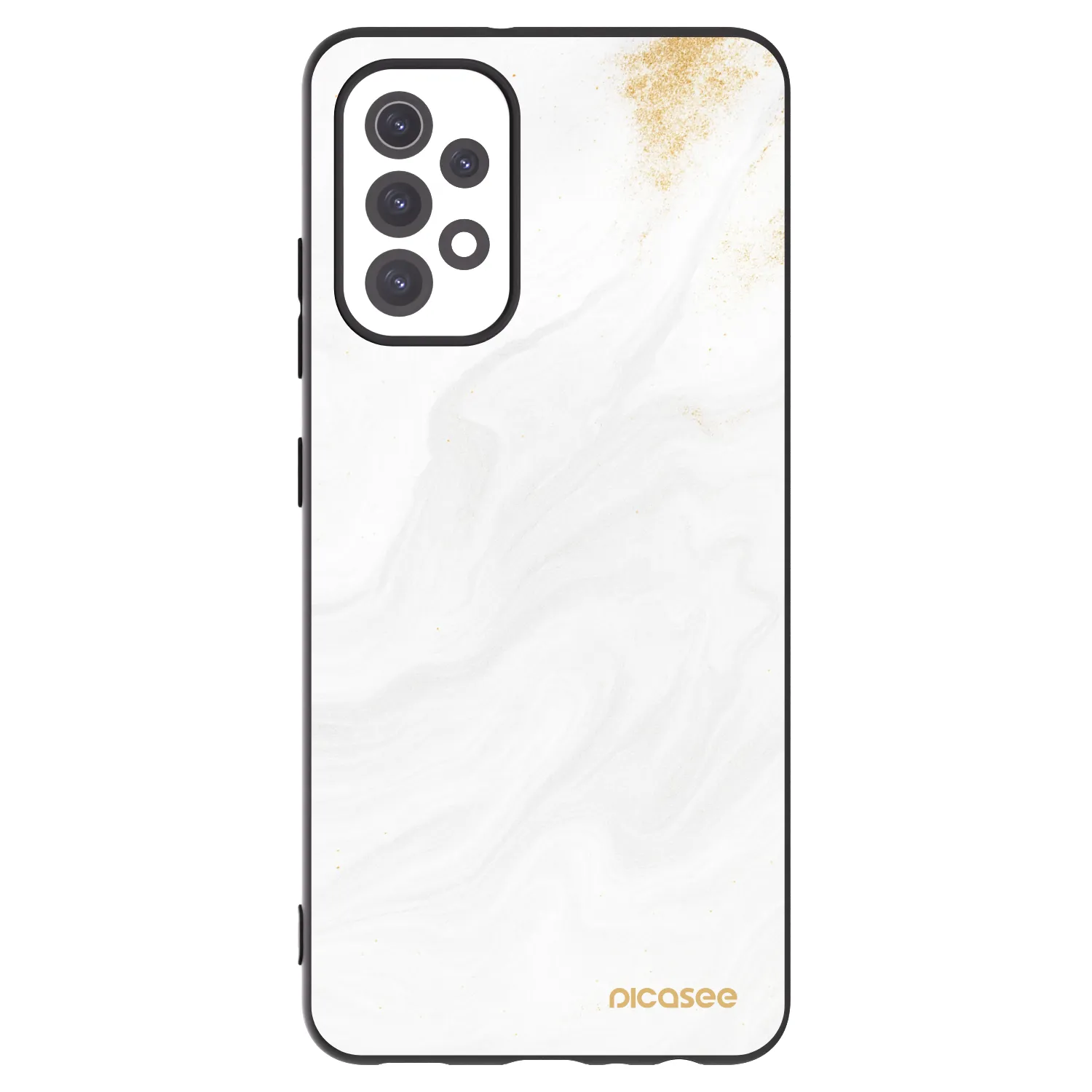 Picasee fekete szilikon tok az alábbi mobiltelefonokra Samsung Galaxy A32 5G A326B - White