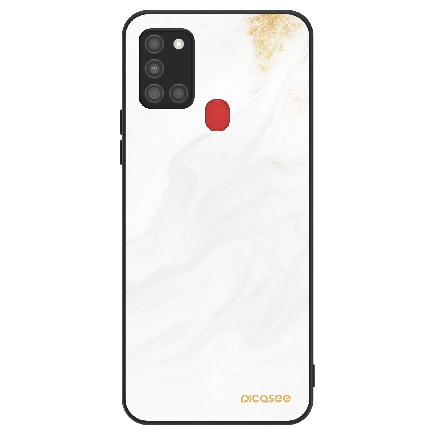 Picasee ULTIMATE CASE Samsung Galaxy A21s - készülékre - White