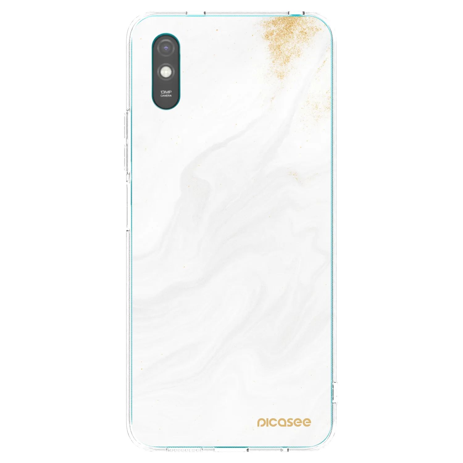 Picasee átlátszó szilikon tok az alábbi mobiltelefonokra Xiaomi Redmi 9AT - White