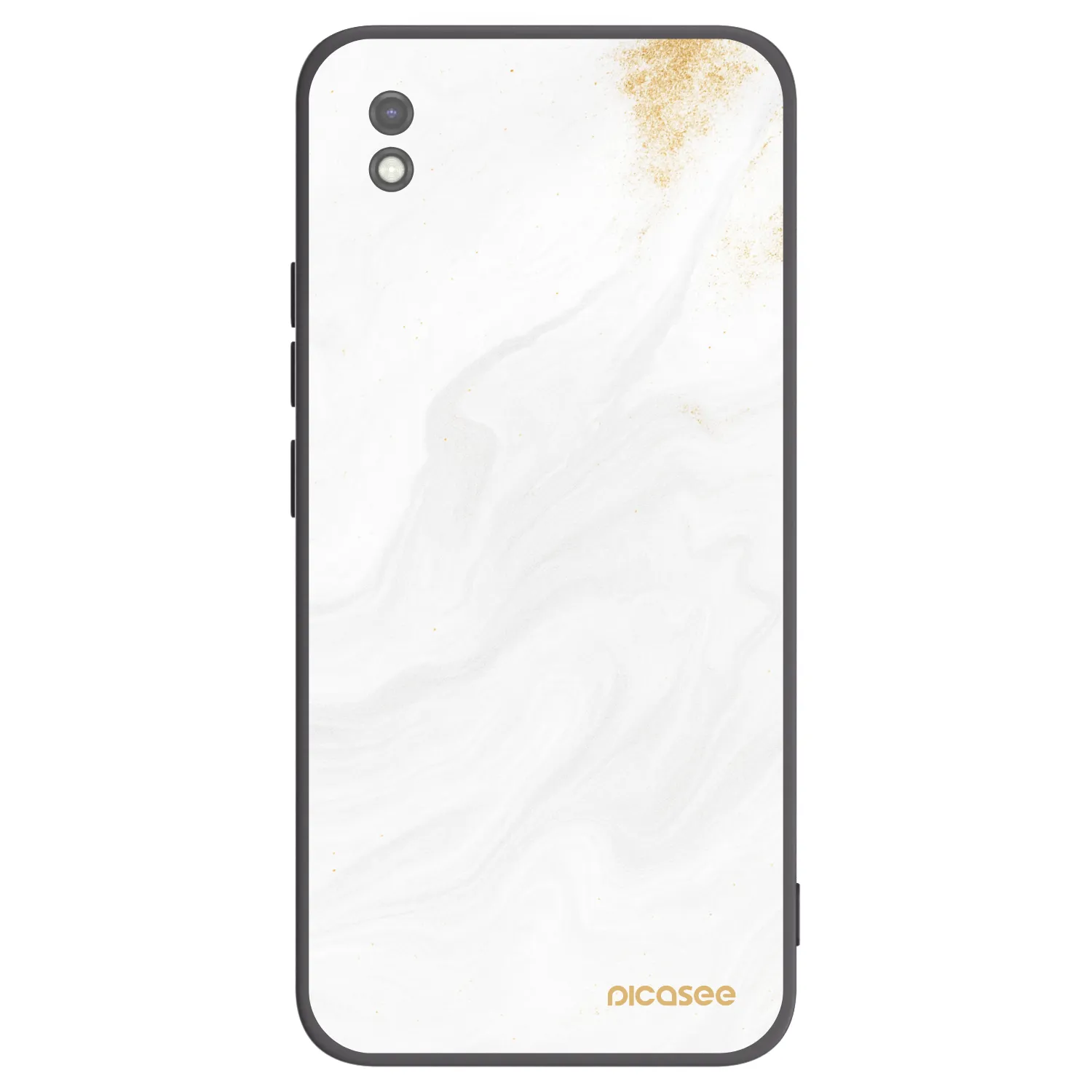 Picasee fekete szilikon tok az alábbi mobiltelefonokra Xiaomi Redmi 9AT - White
