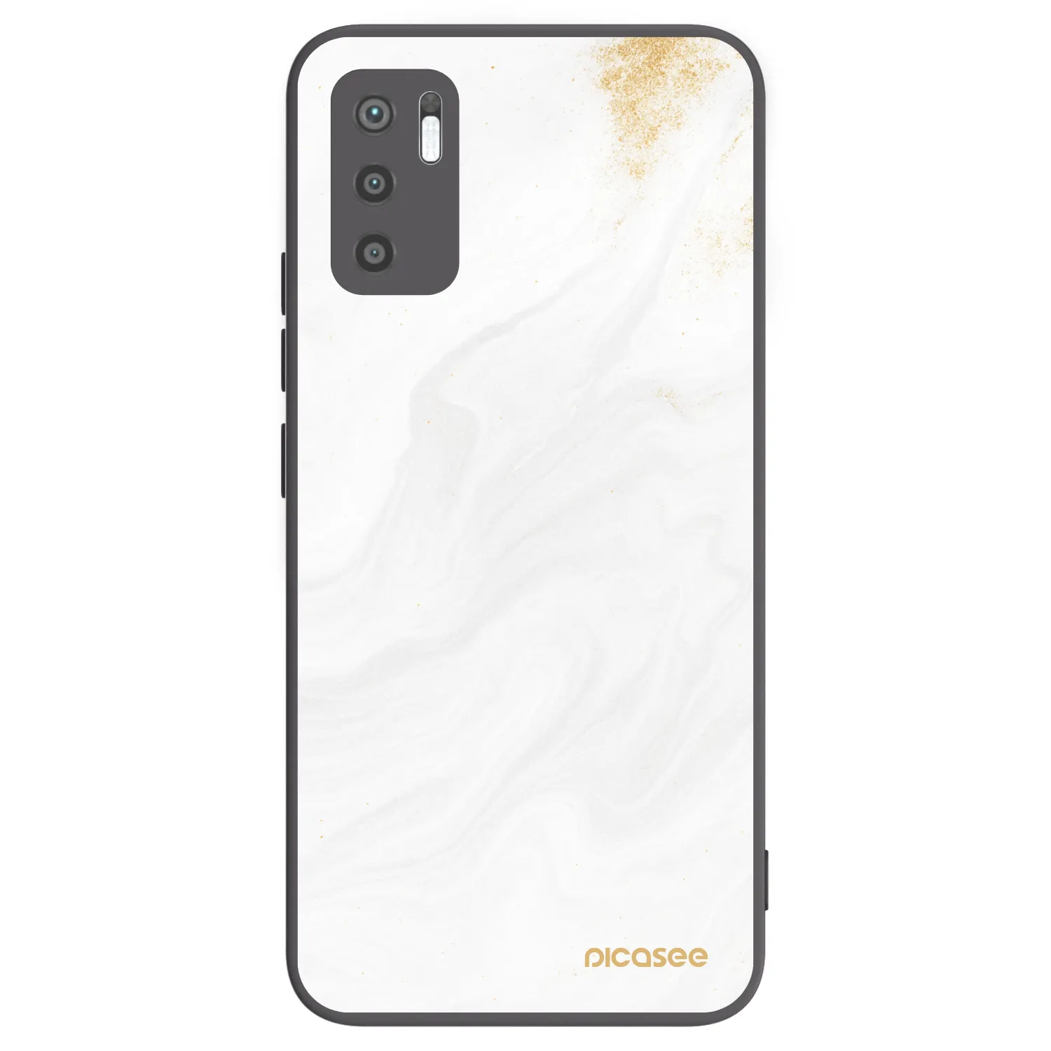 Picasee fekete szilikon tok az alábbi mobiltelefonokra Xiaomi Redmi Note 10 5G - White
