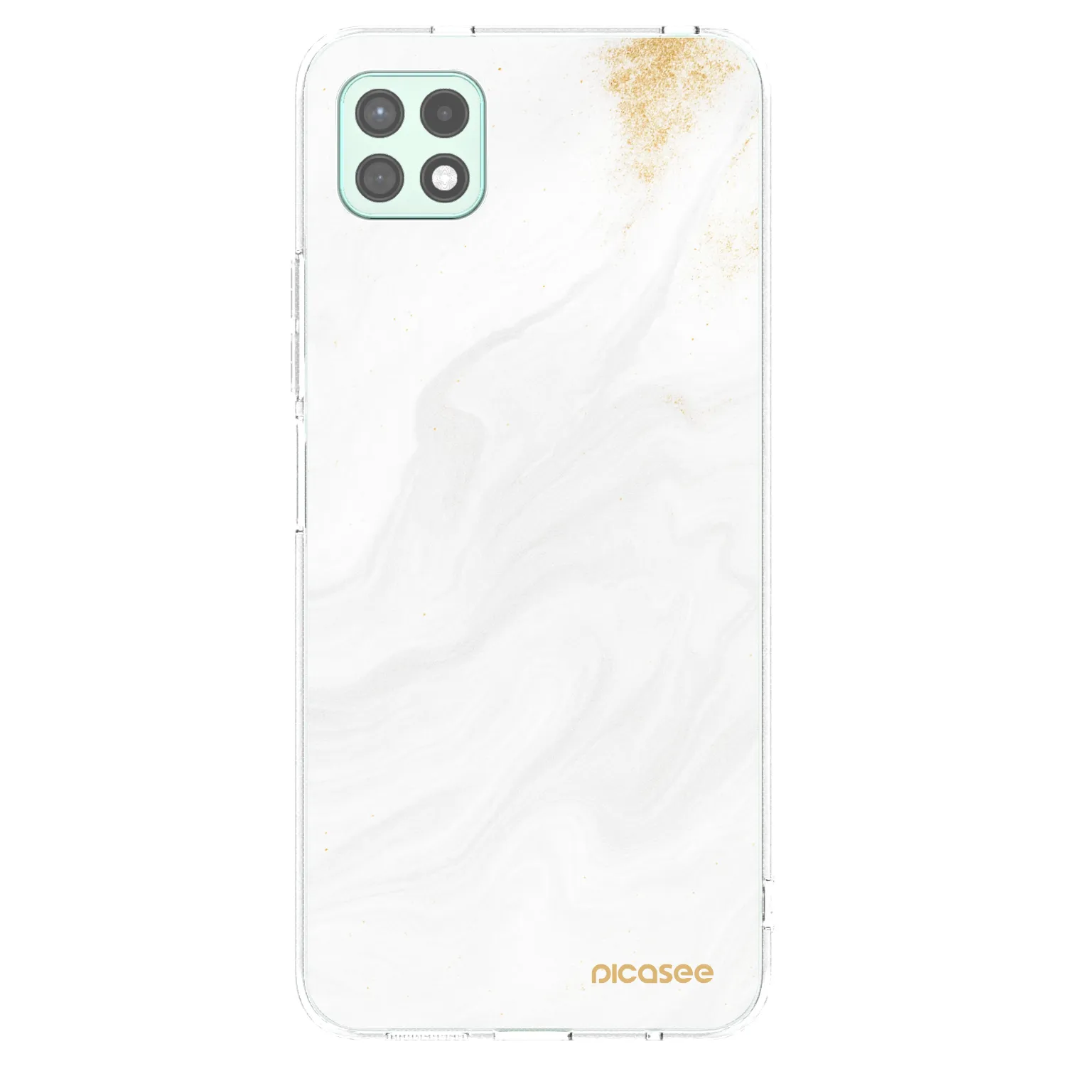 Picasee átlátszó szilikon tok az alábbi mobiltelefonokra Samsung Galaxy A22 A226B 5G - White
