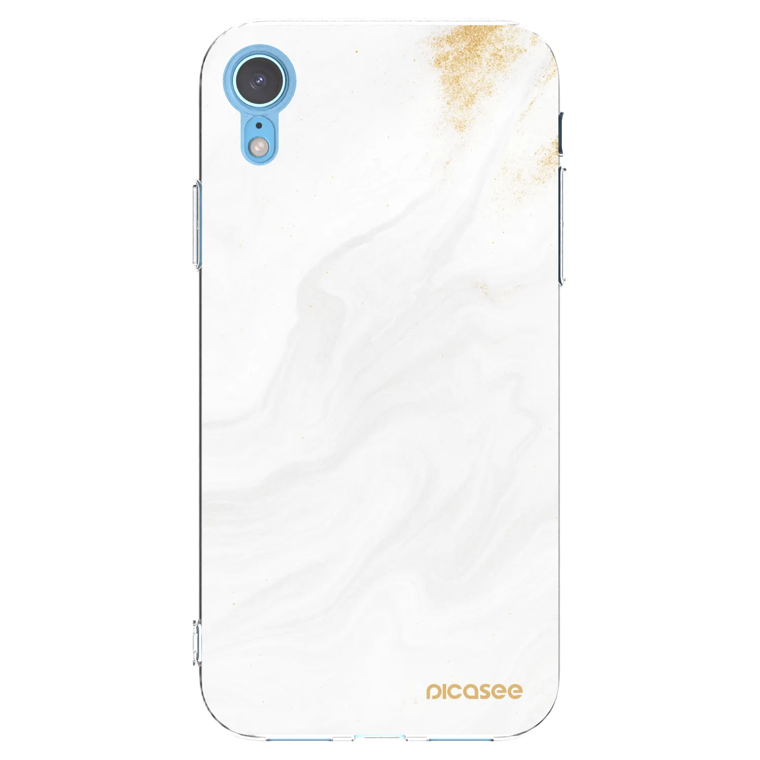 Picasee átlátszó szilikon tok az alábbi mobiltelefonokra Apple iPhone XR - White