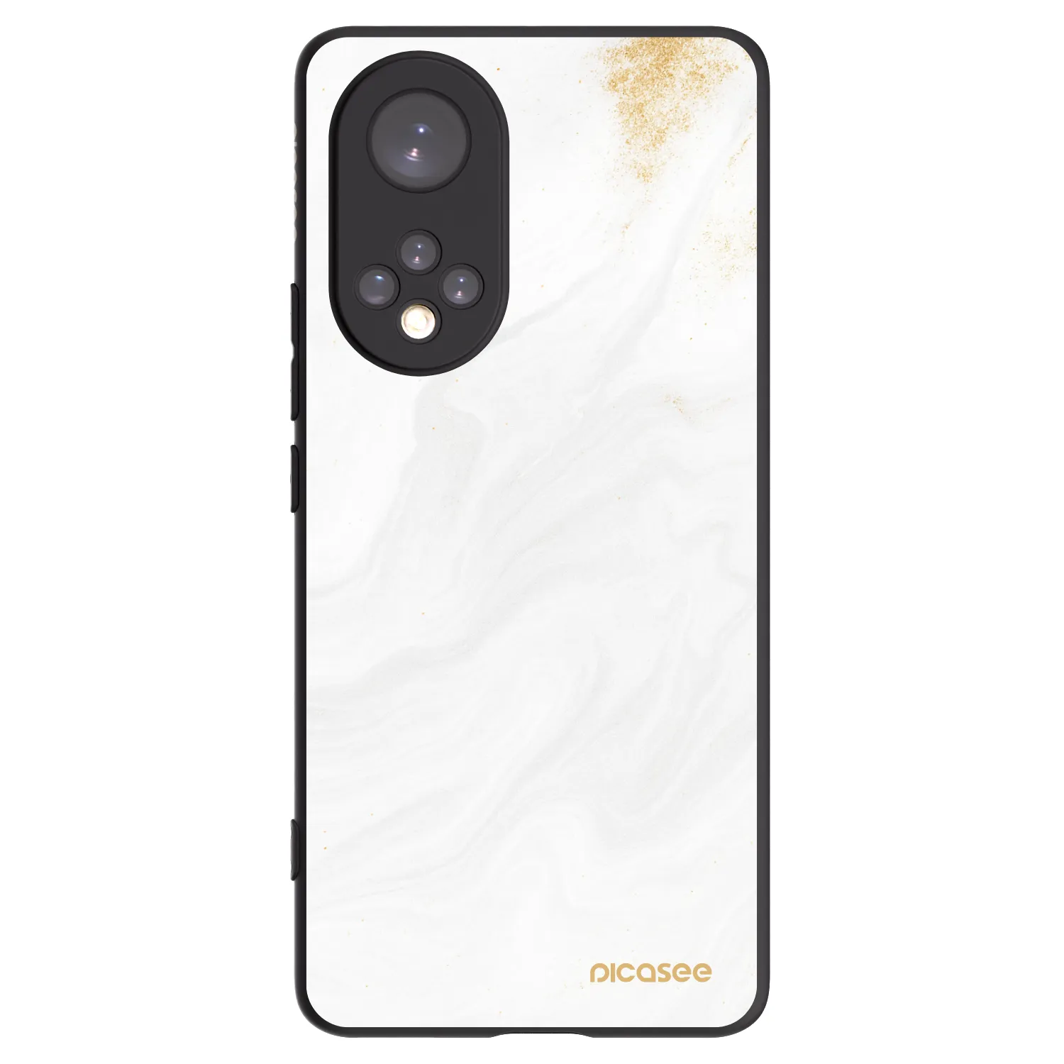 Picasee fekete szilikon tok az alábbi mobiltelefonokra Honor 50 5G - White