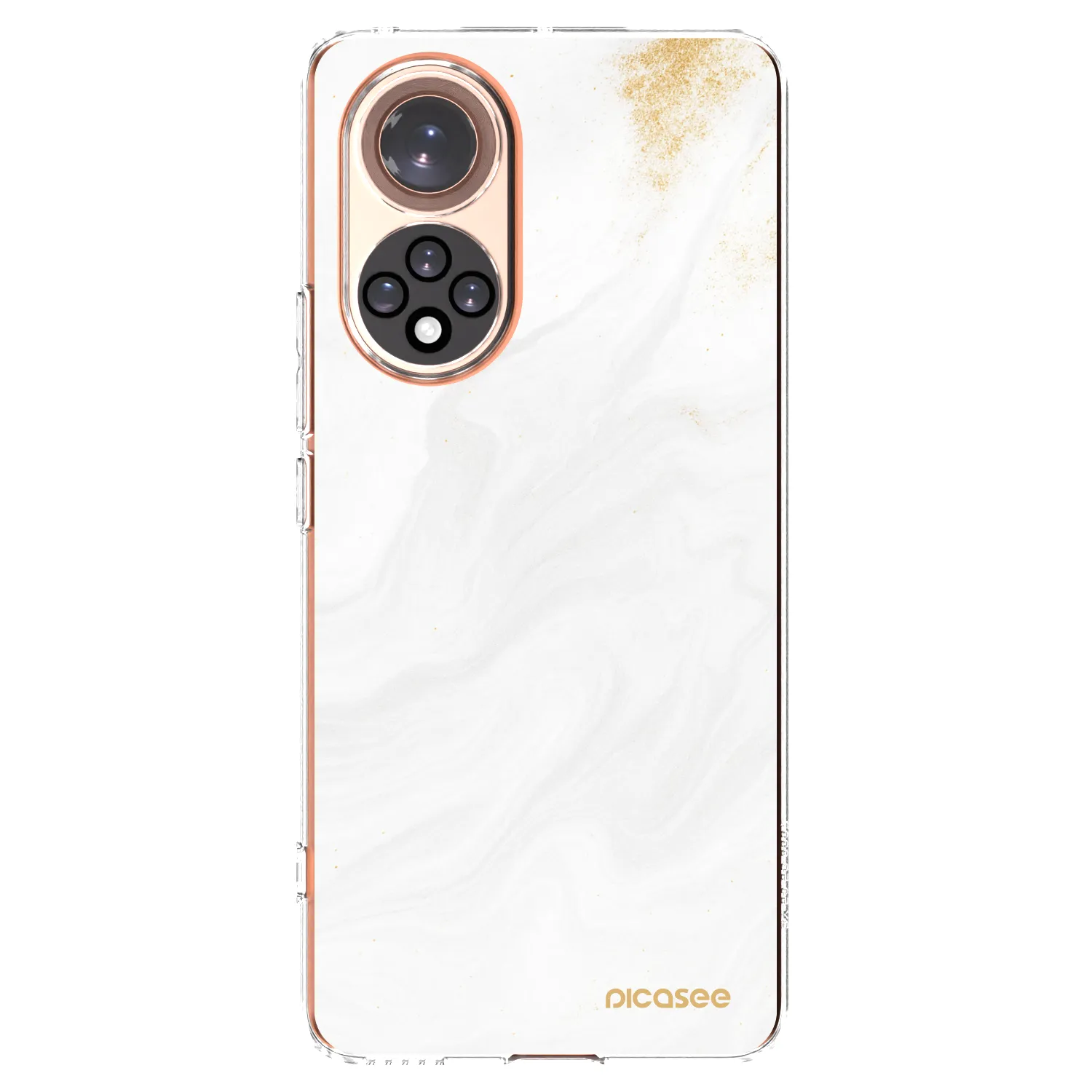 Picasee átlátszó szilikon tok az alábbi mobiltelefonokra Honor 50 5G - White