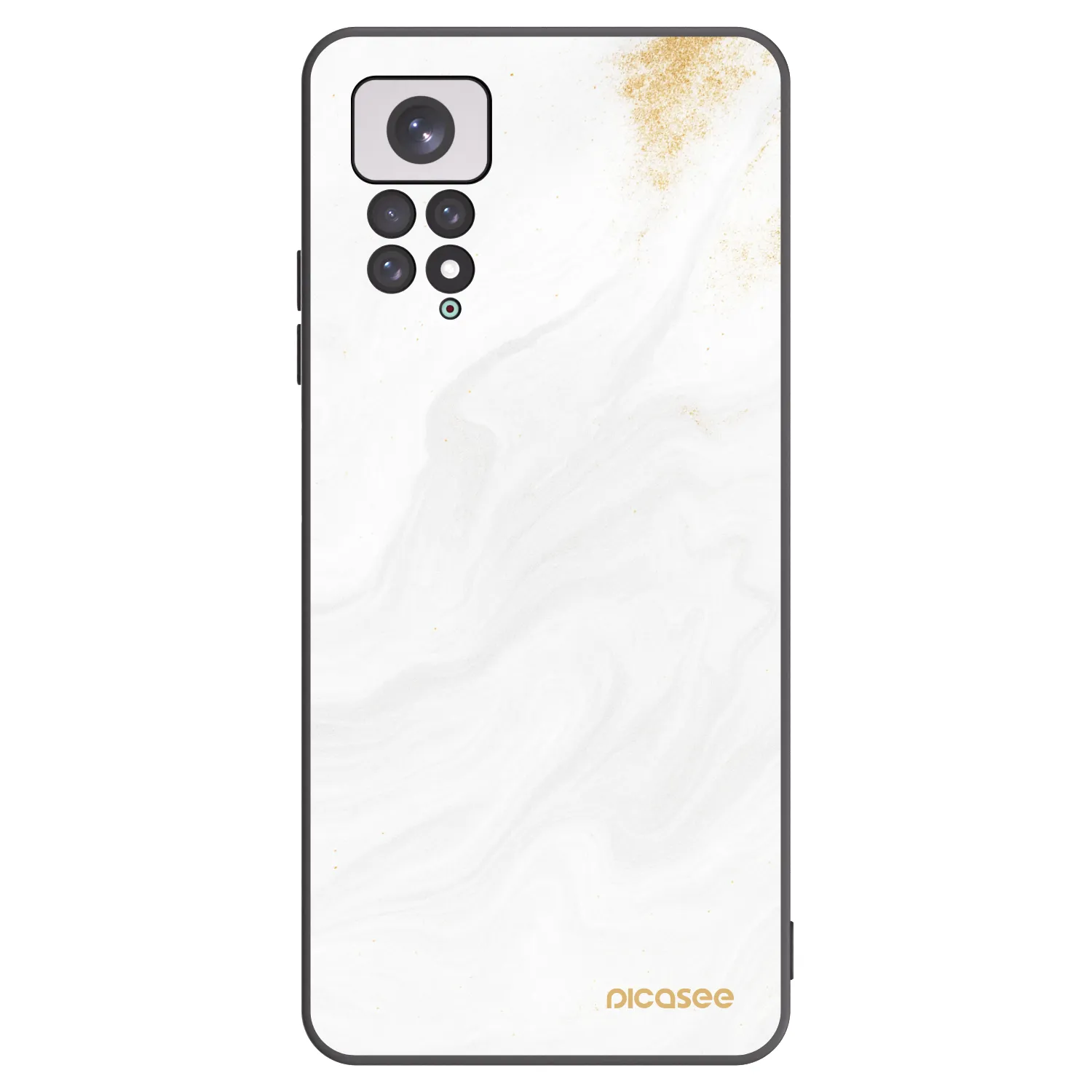 Picasee fekete szilikon tok az alábbi mobiltelefonokra Xiaomi Redmi Note 11 - White