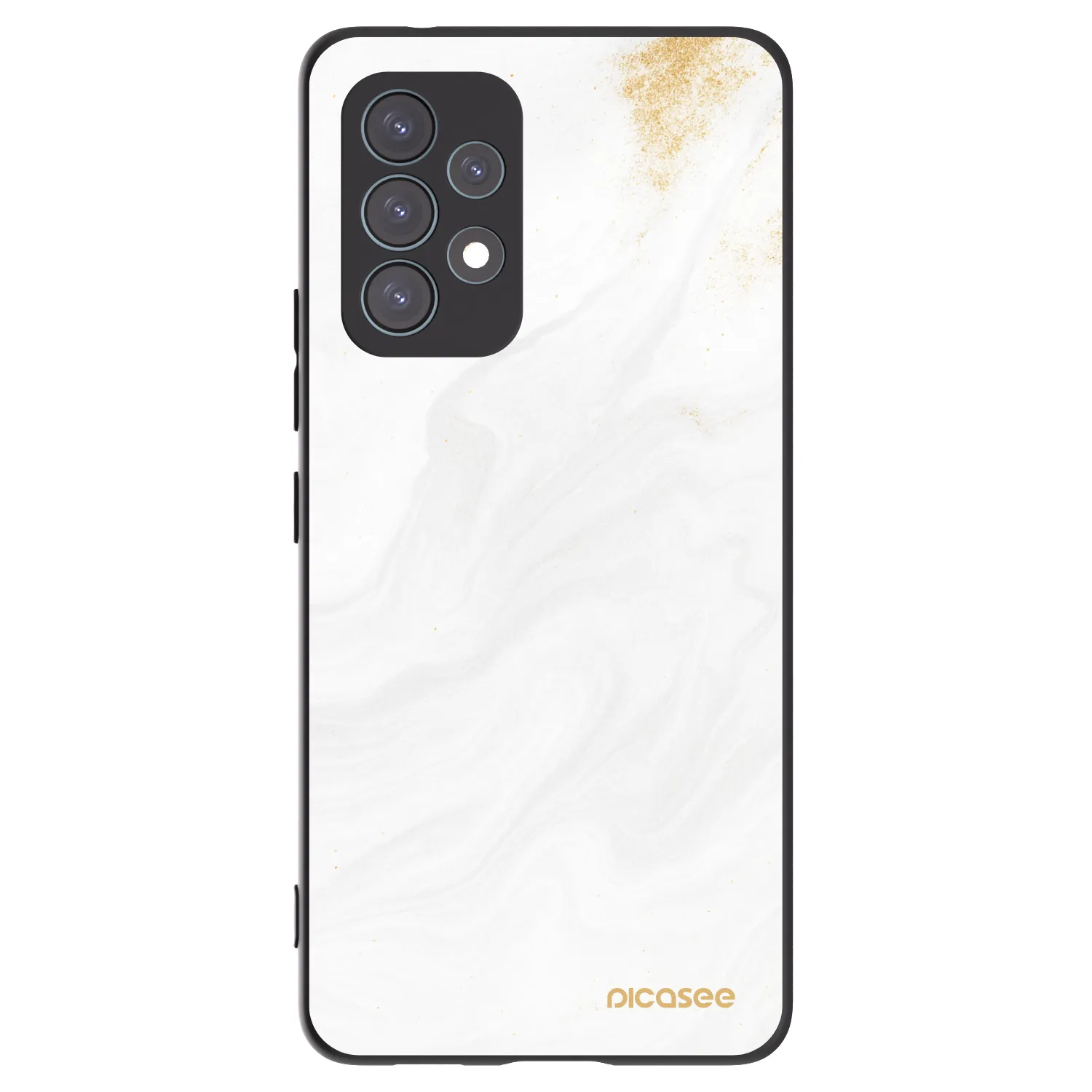 Picasee fekete szilikon tok az alábbi mobiltelefonokra Samsung Galaxy A53 5G A536 - White