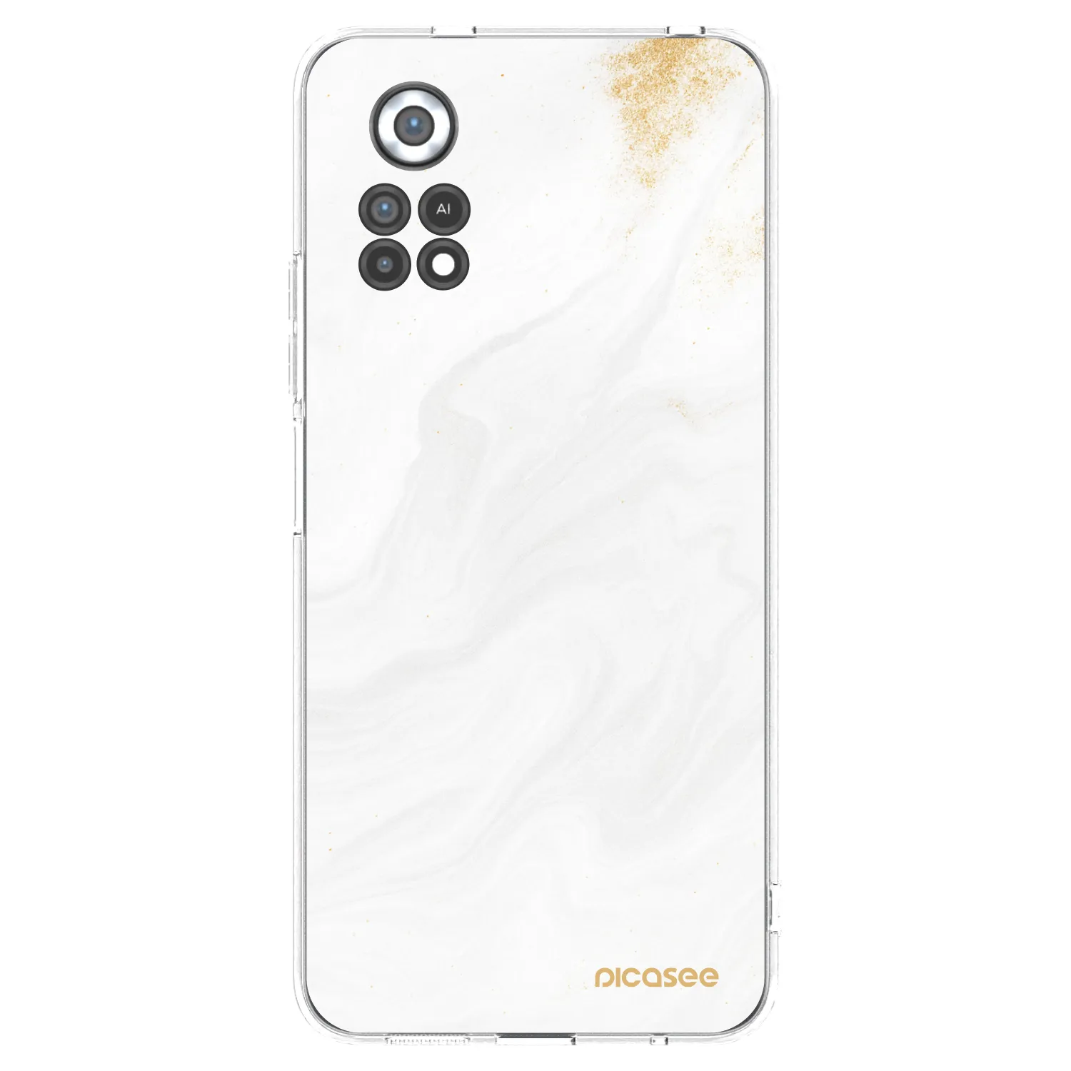 Picasee átlátszó szilikon tok az alábbi mobiltelefonokra Xiaomi Poco X4 Pro 5G - White