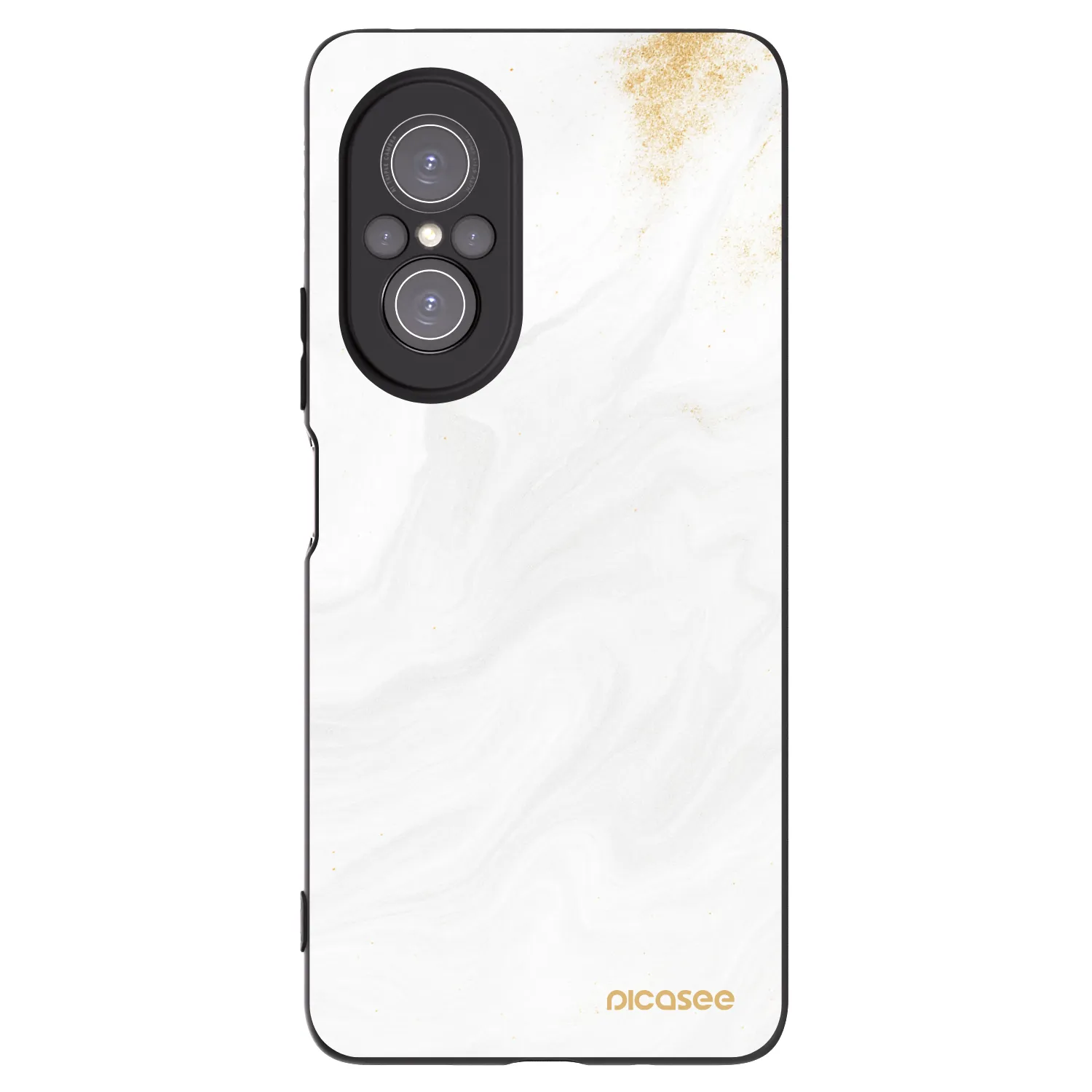 Picasee fekete szilikon tok az alábbi mobiltelefonokra Huawei Nova 9 SE - White
