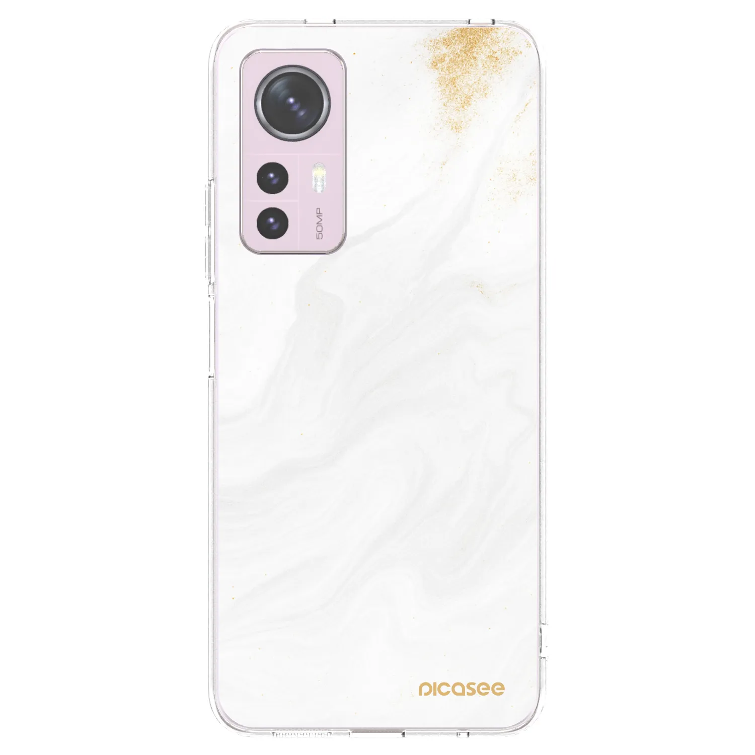 Picasee átlátszó szilikon tok az alábbi mobiltelefonokra Xiaomi 12 - White