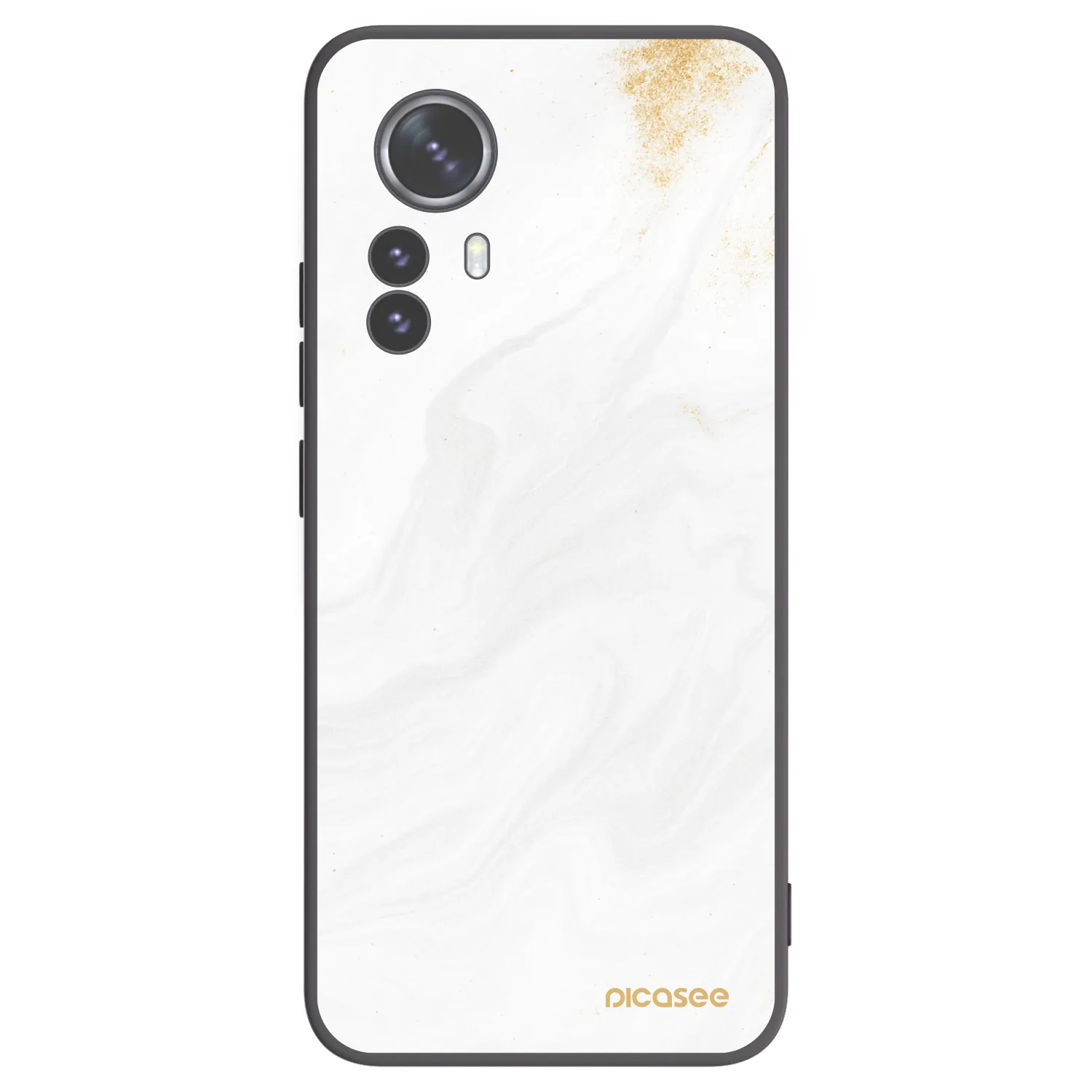 Picasee fekete szilikon tok az alábbi mobiltelefonokra Xiaomi 12 Pro - White
