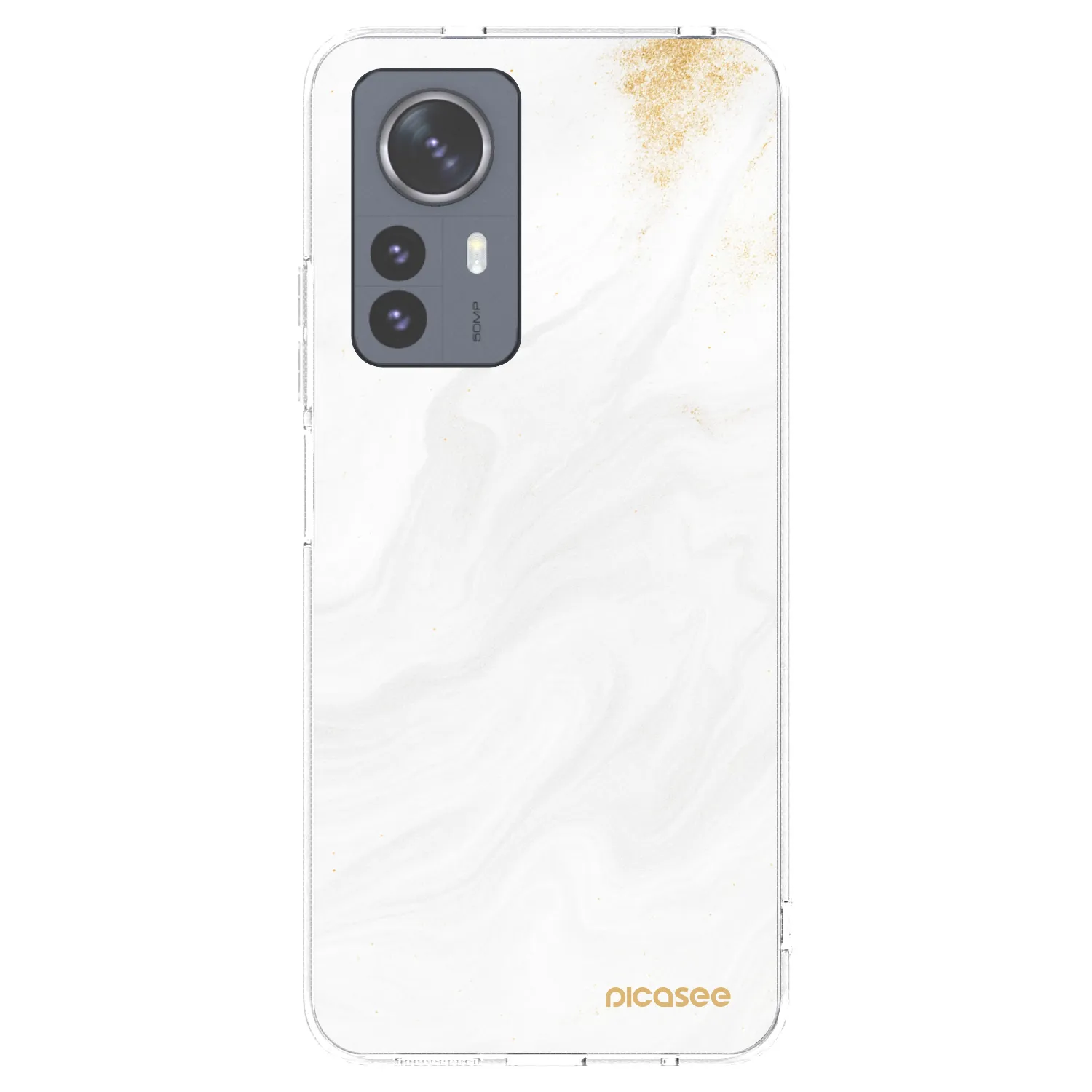 Picasee átlátszó szilikon tok az alábbi mobiltelefonokra Xiaomi 12 Pro - White