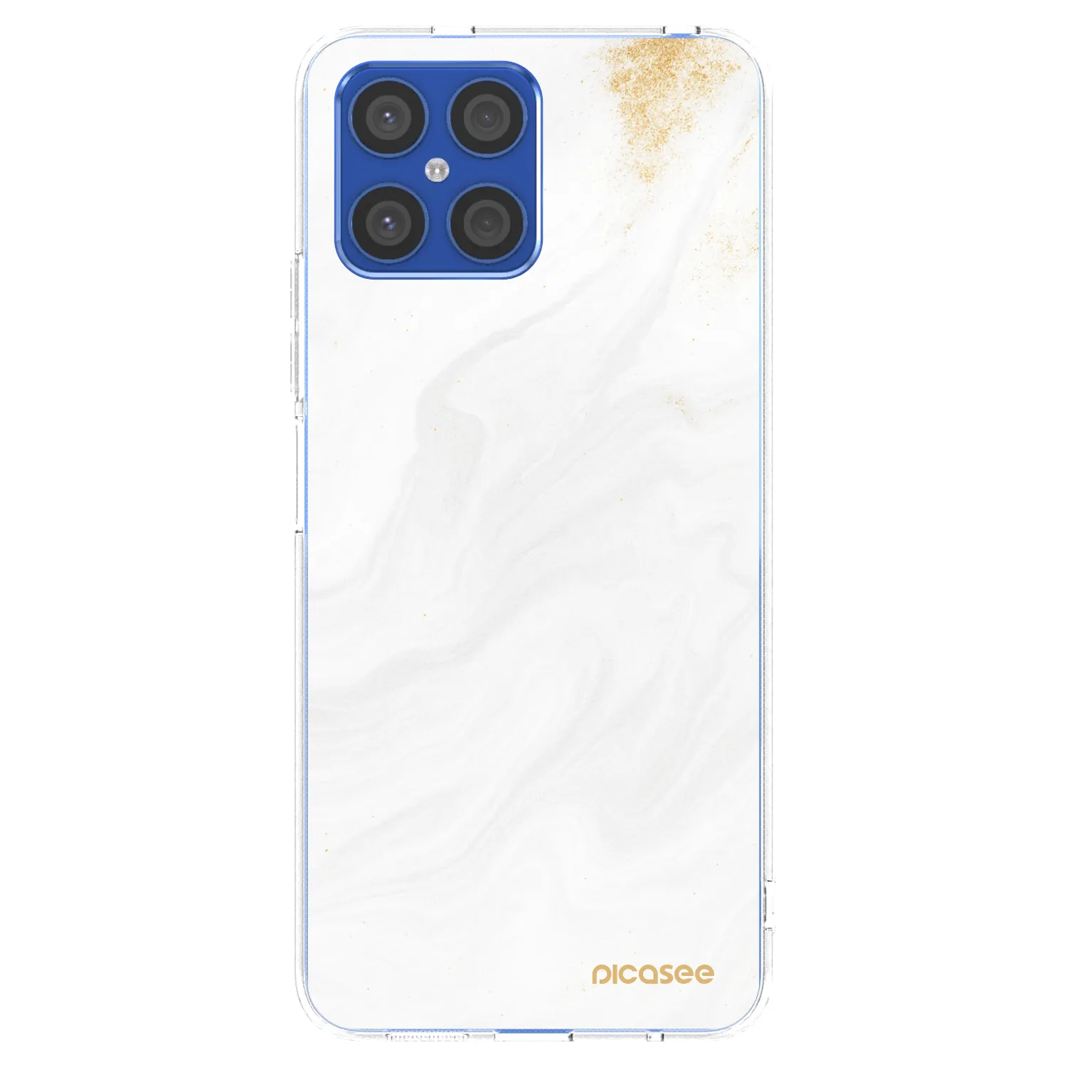 Picasee átlátszó szilikon tok az alábbi mobiltelefonokra Honor X8 4G - White