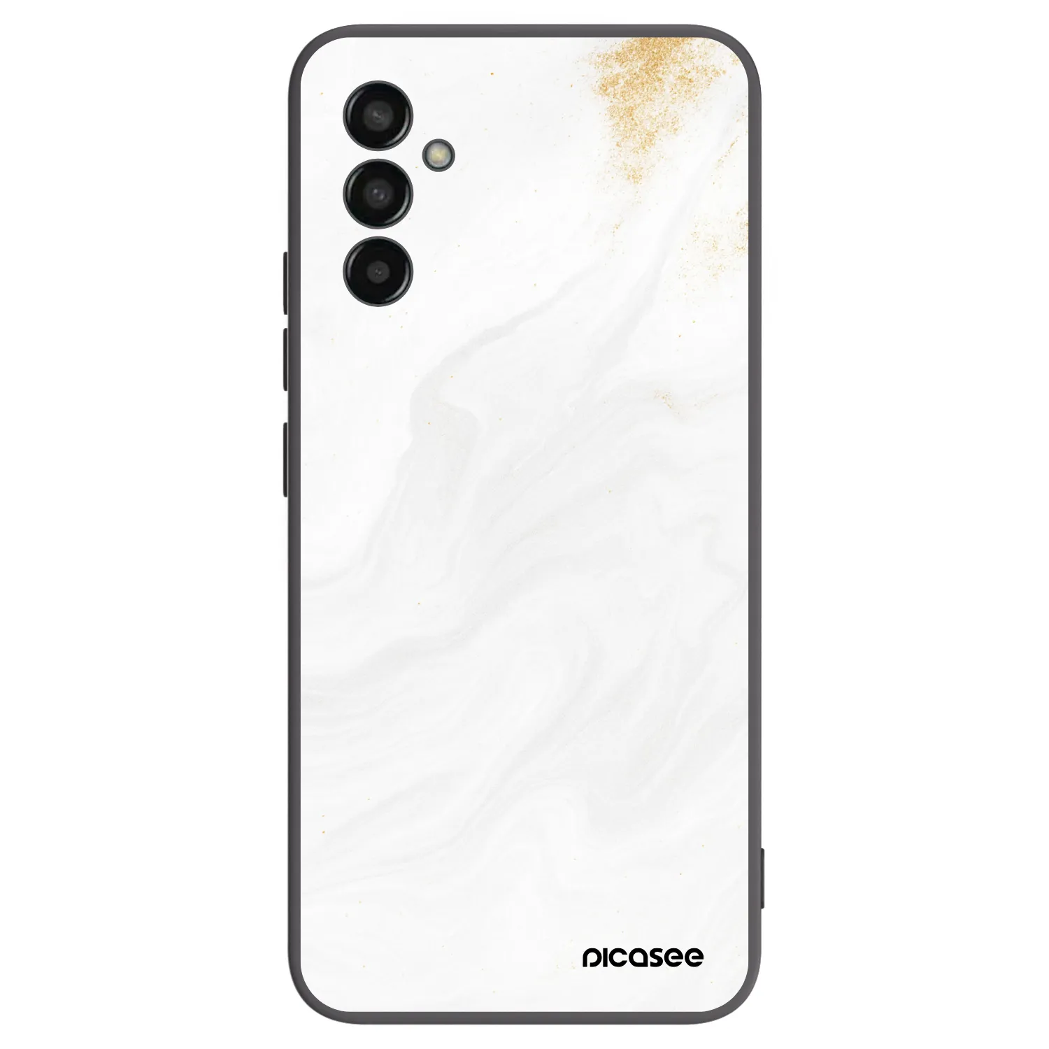 Picasee fekete szilikon tok az alábbi mobiltelefonokra Samsung Galaxy M13 M135F - White