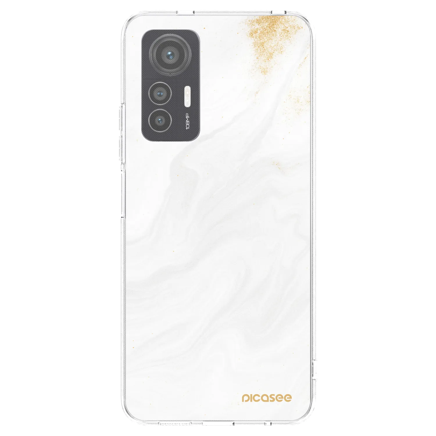 Picasee átlátszó szilikon tok az alábbi mobiltelefonokra Xiaomi 12 Lite - White