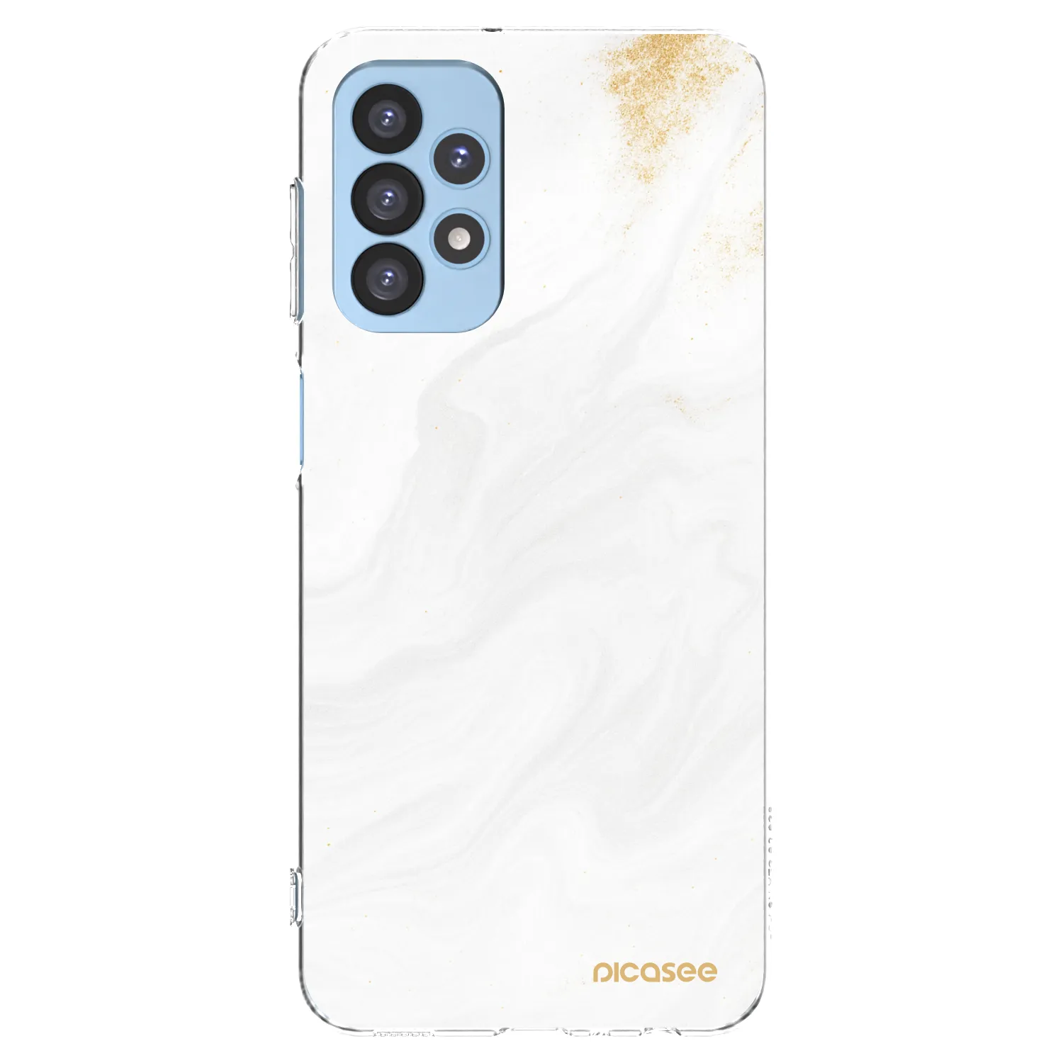 Picasee átlátszó szilikon tok az alábbi mobiltelefonokra Samsung Galaxy A23 A235F 4G - White