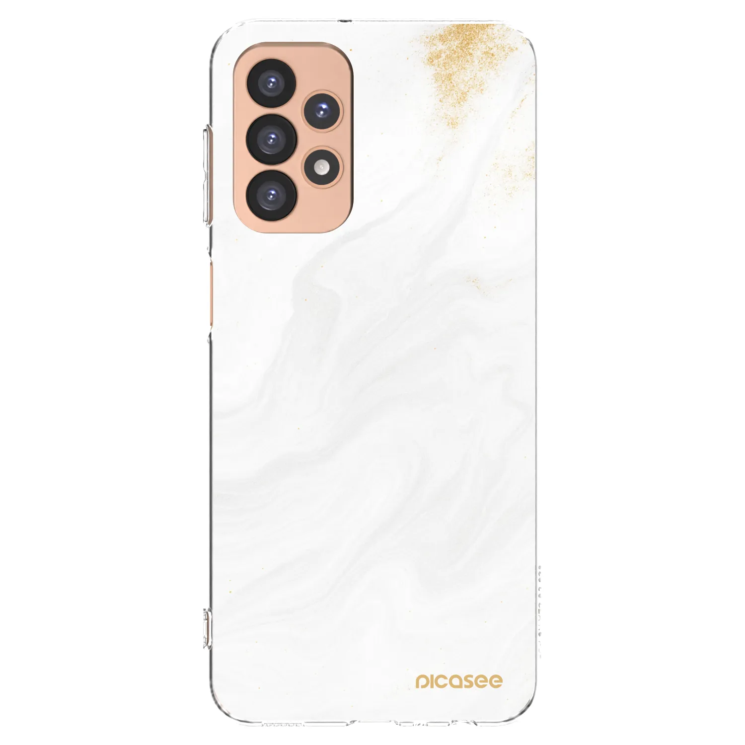 Picasee átlátszó szilikon tok az alábbi mobiltelefonokra Samsung Galaxy A23 A236B 5G - White