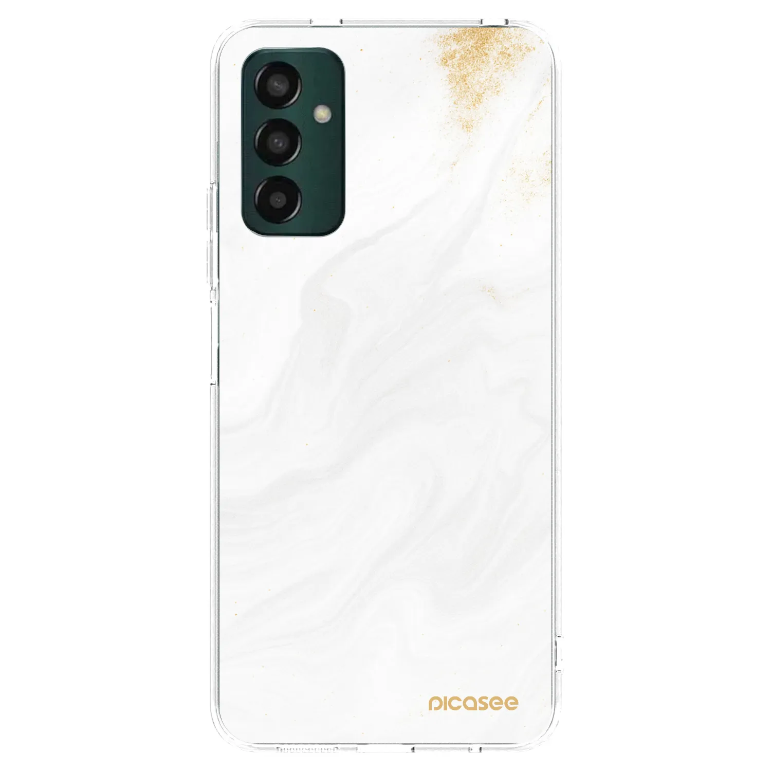 Picasee átlátszó szilikon tok az alábbi mobiltelefonokra Samsung Galaxy M23 5G - White