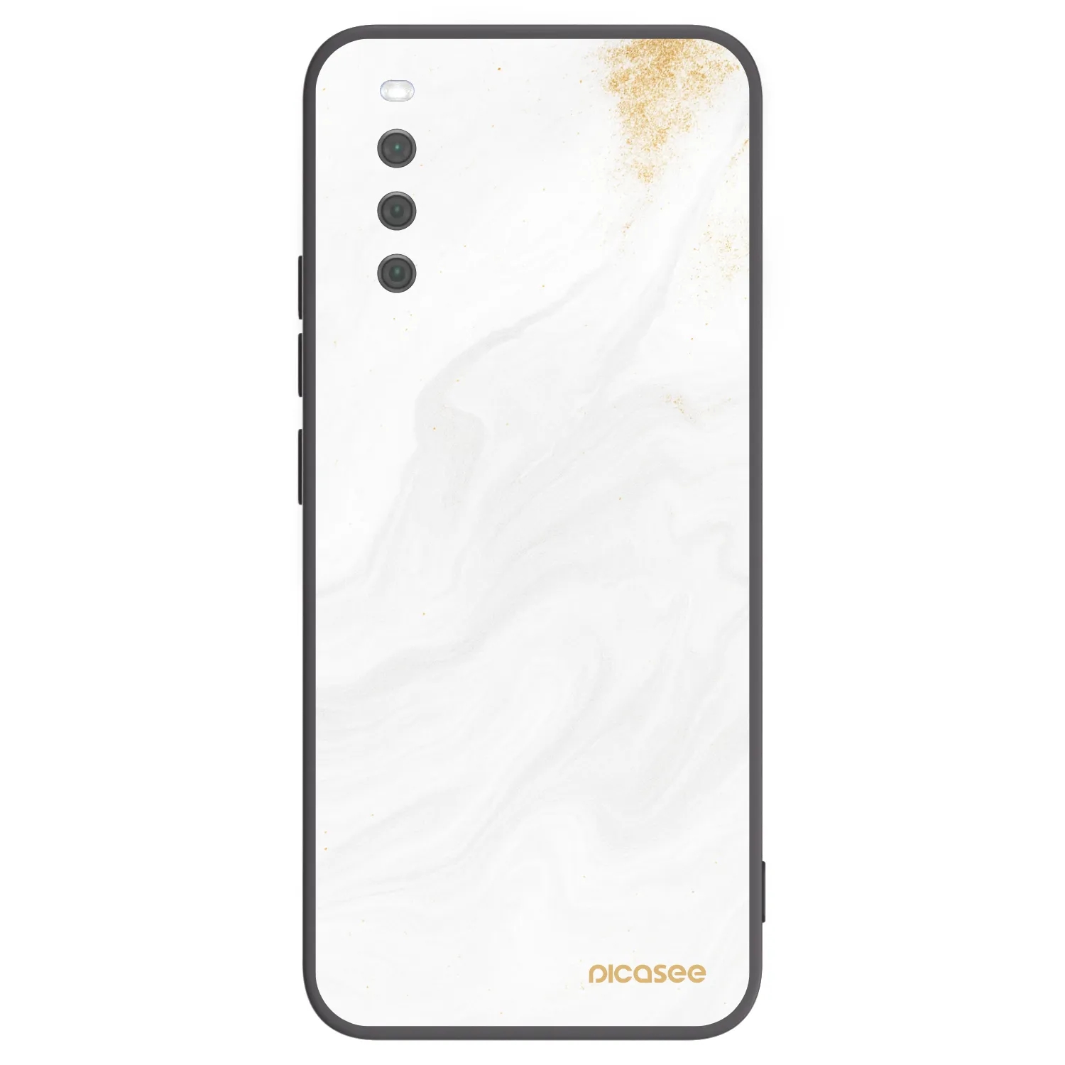 Picasee fekete szilikon tok az alábbi mobiltelefonokra Sony Xperia 10 III - White