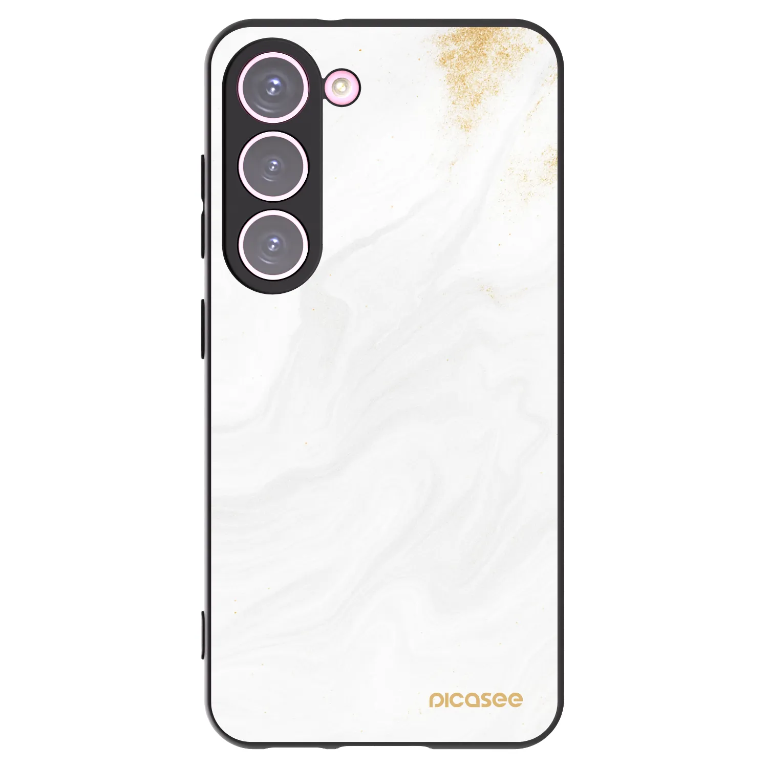 Picasee fekete szilikon tok az alábbi mobiltelefonokra Samsung Galaxy S23 5G - White