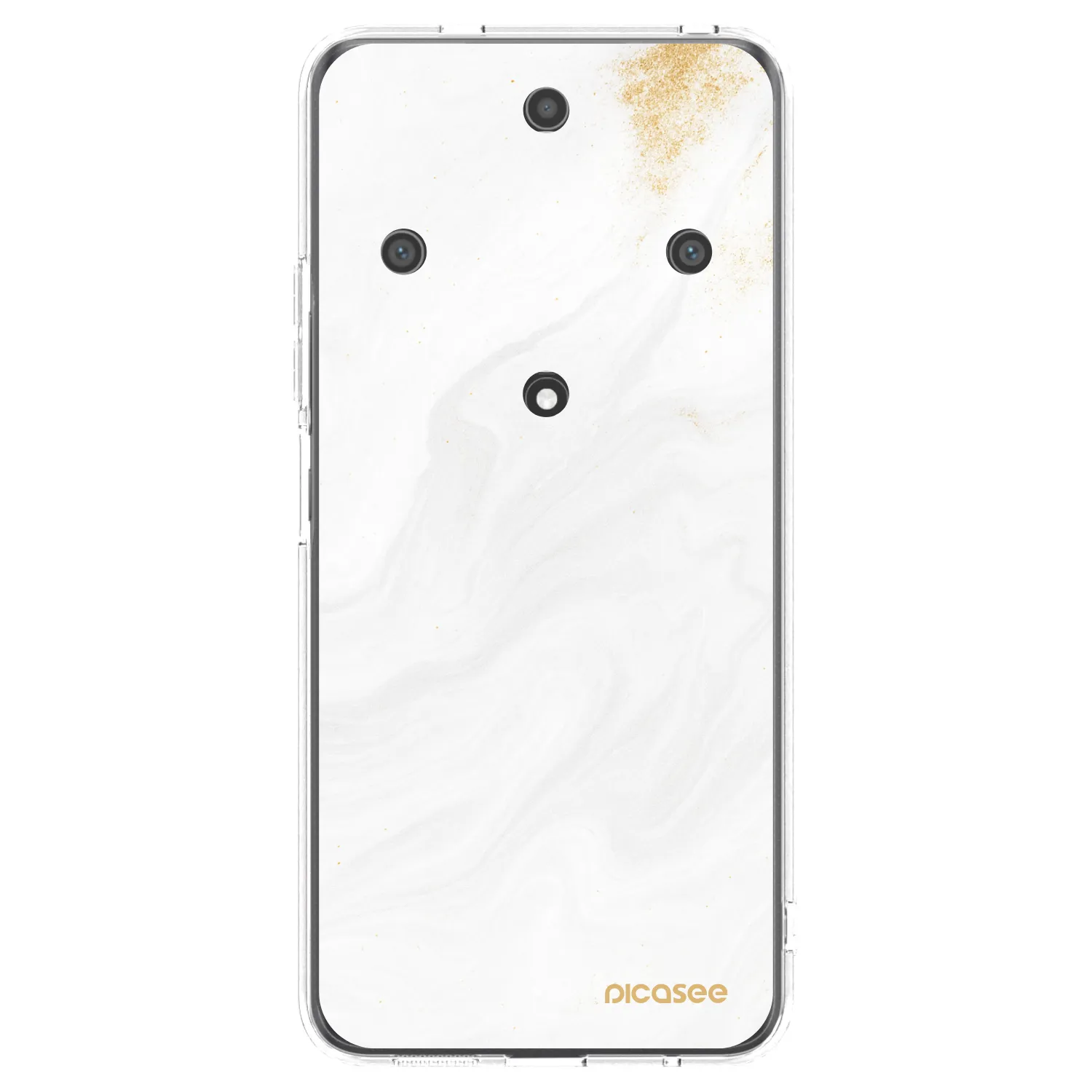 Picasee átlátszó szilikon tok az alábbi mobiltelefonokra Honor Magic5 Lite 5G - White
