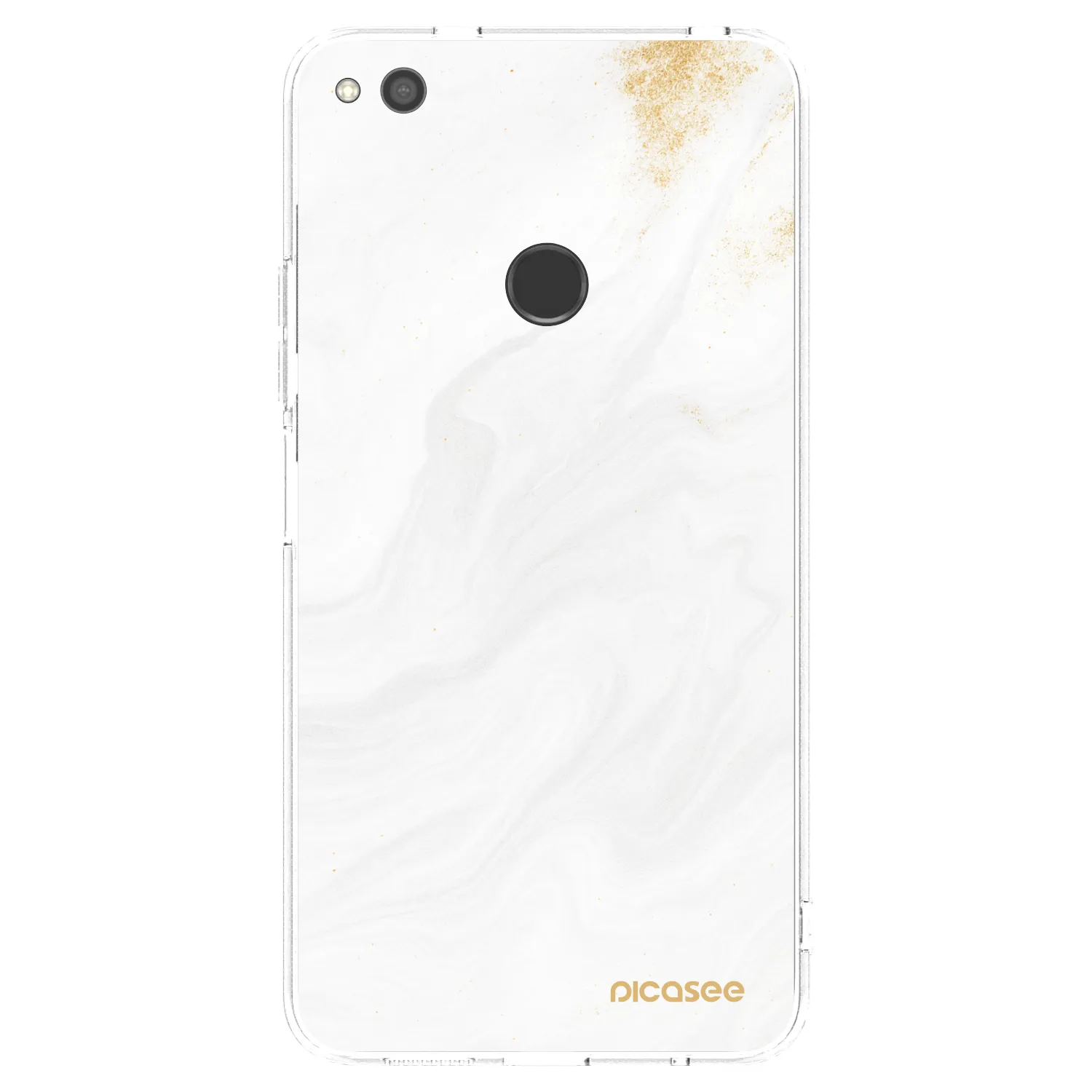 Picasee átlátszó szilikon tok az alábbi mobiltelefonokra Huawei P9 Lite 2017 - White