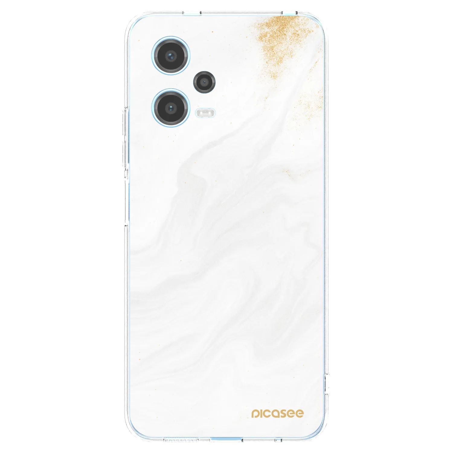 Picasee átlátszó szilikon tok az alábbi mobiltelefonokra Xiaomi Redmi Note 12 5G - White