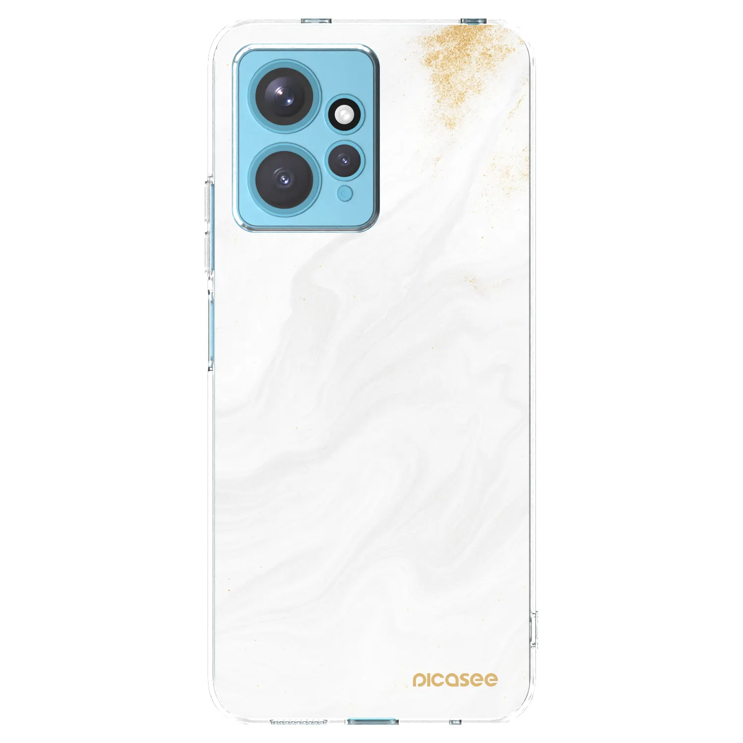 Picasee átlátszó szilikon tok az alábbi mobiltelefonokra Xiaomi Redmi Note 12 4G - White