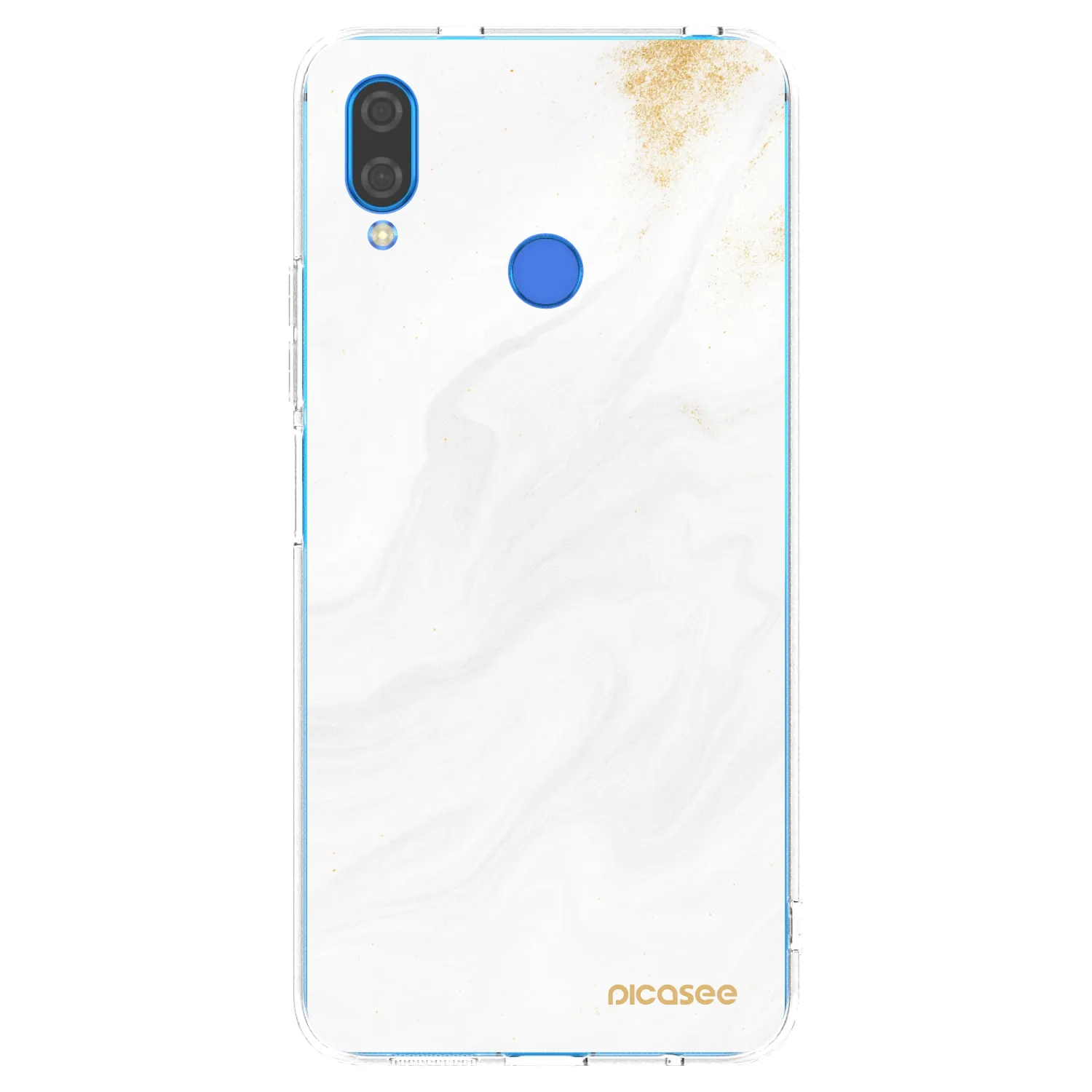 Picasee átlátszó szilikon tok az alábbi mobiltelefonokra Huawei Nova 3i - White