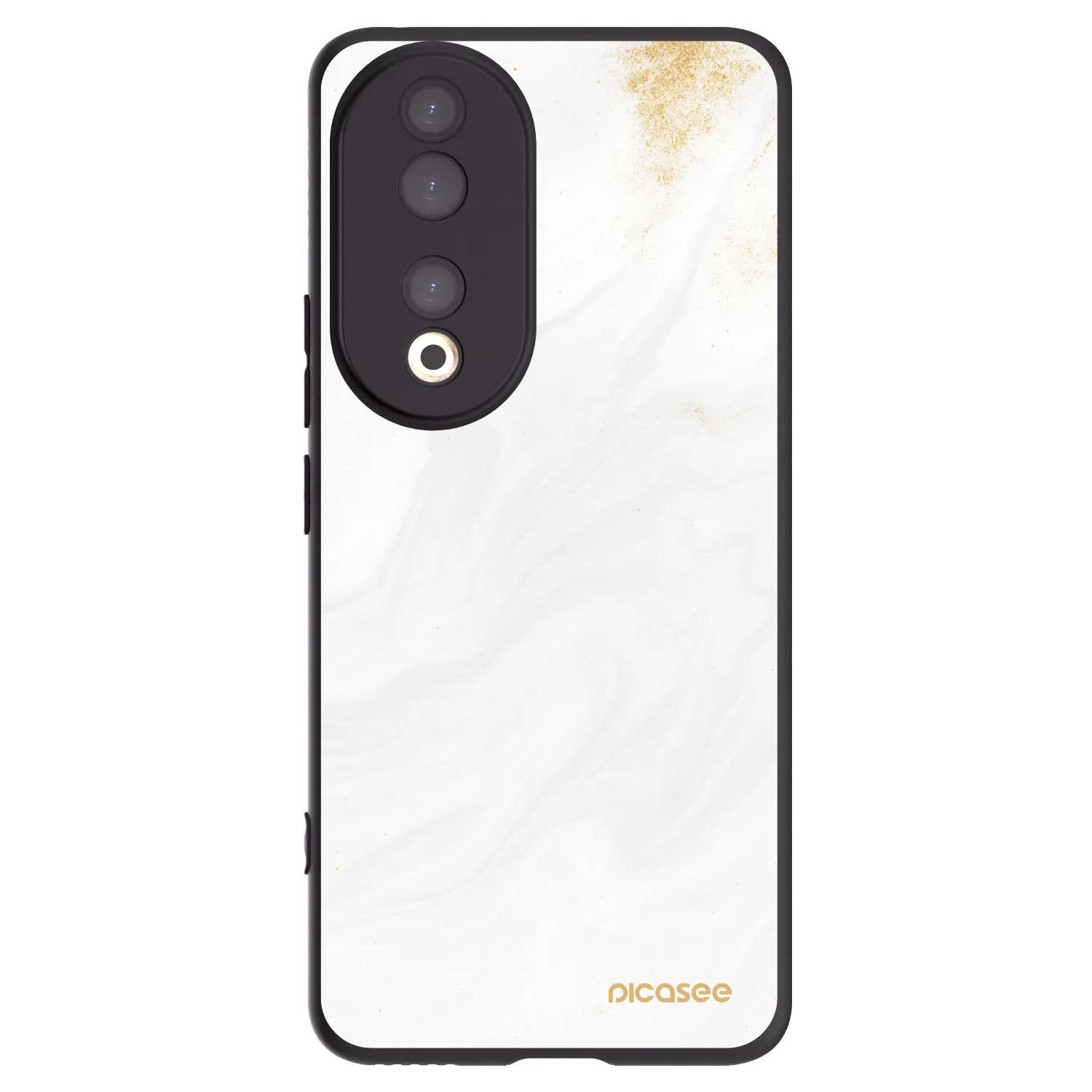 Picasee fekete szilikon tok az alábbi mobiltelefonokra Honor 90 5G - White
