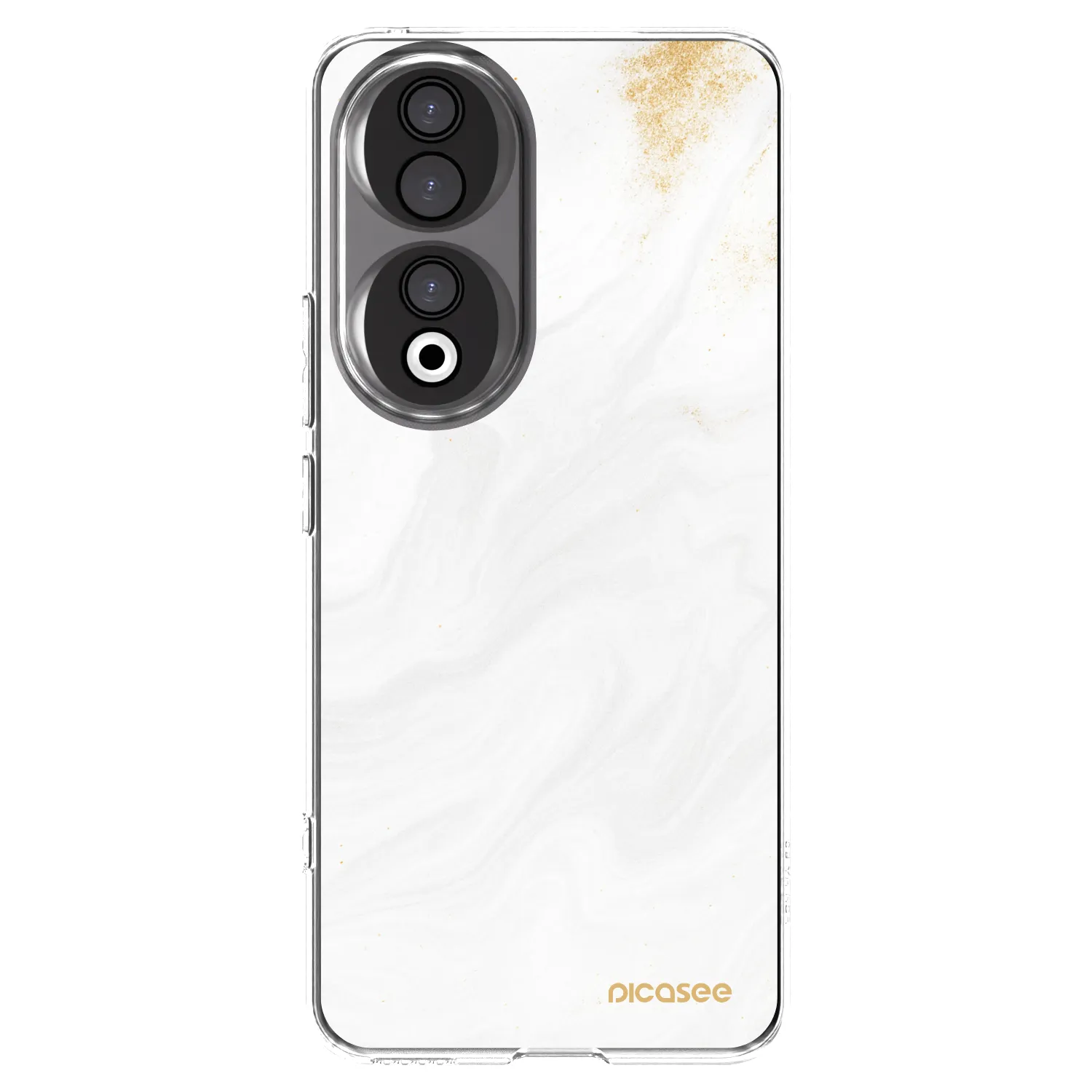 Picasee átlátszó szilikon tok az alábbi mobiltelefonokra Honor 90 5G - White