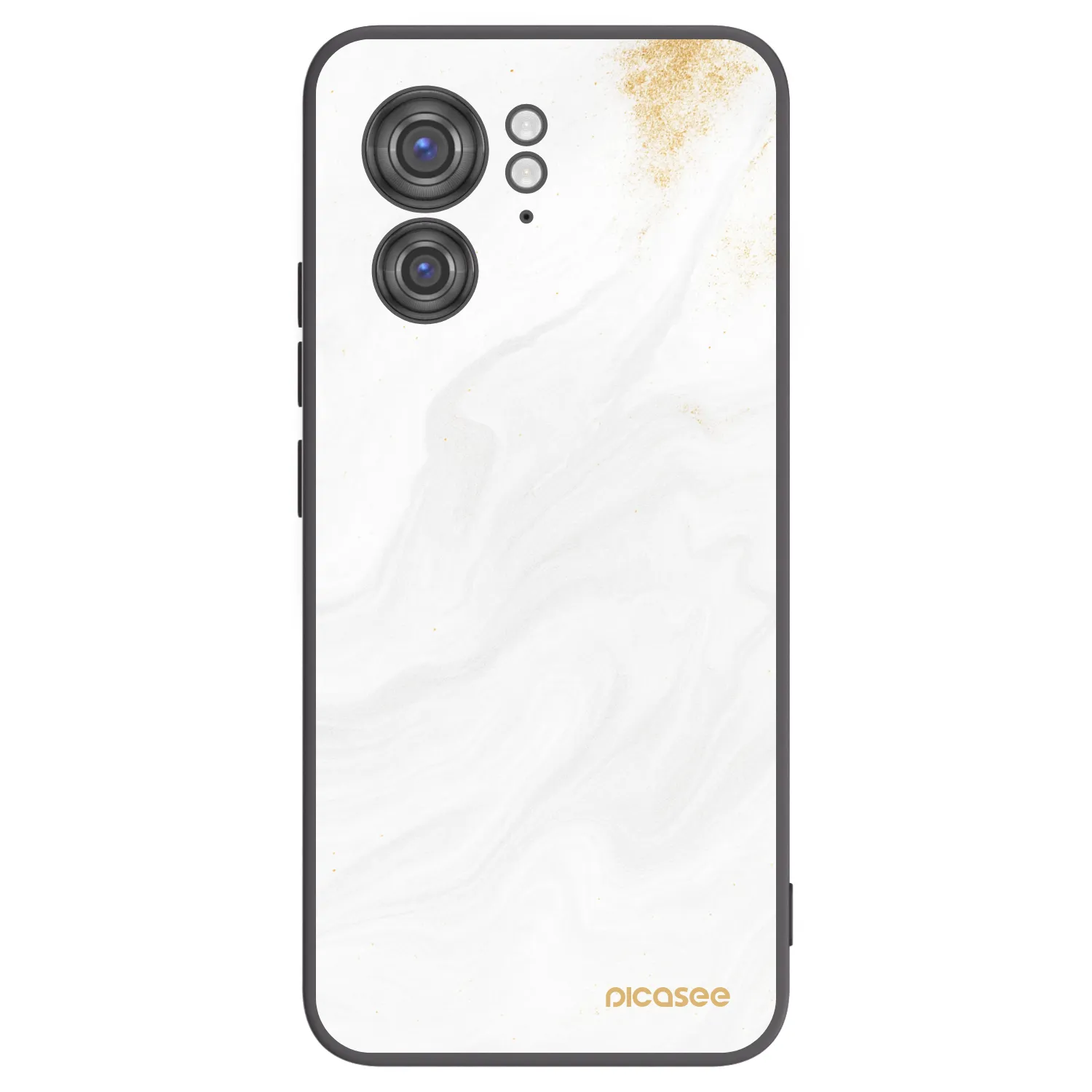 Picasee fekete szilikon tok az alábbi mobiltelefonokra Motorola Edge 40 - White