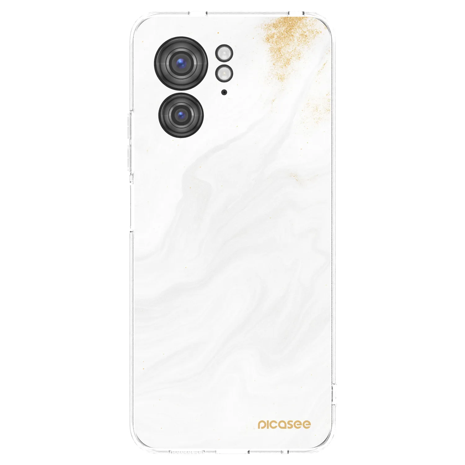 Picasee átlátszó szilikon tok az alábbi mobiltelefonokra Motorola Edge 40 - White