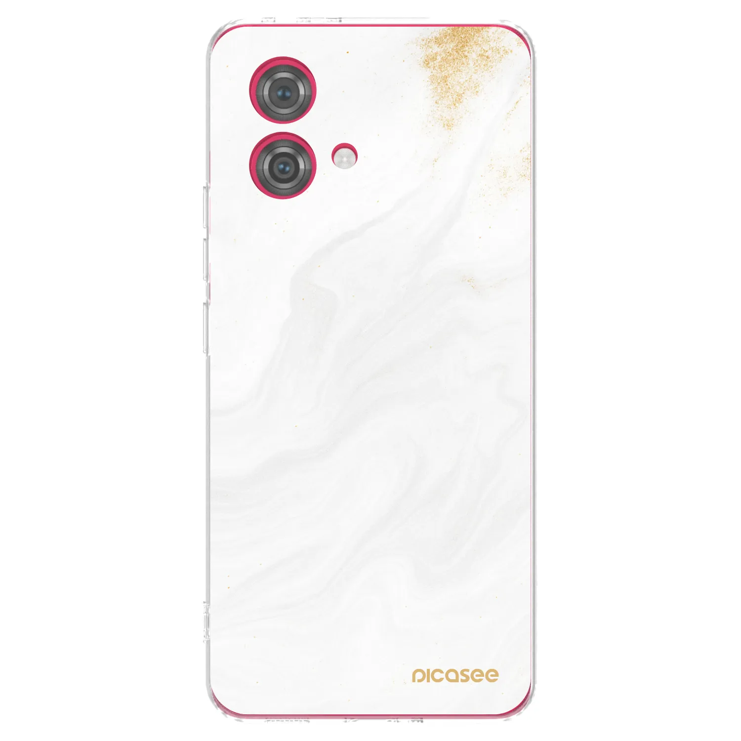 Picasee átlátszó szilikon tok az alábbi mobiltelefonokra Motorola Moto G84 5G - White