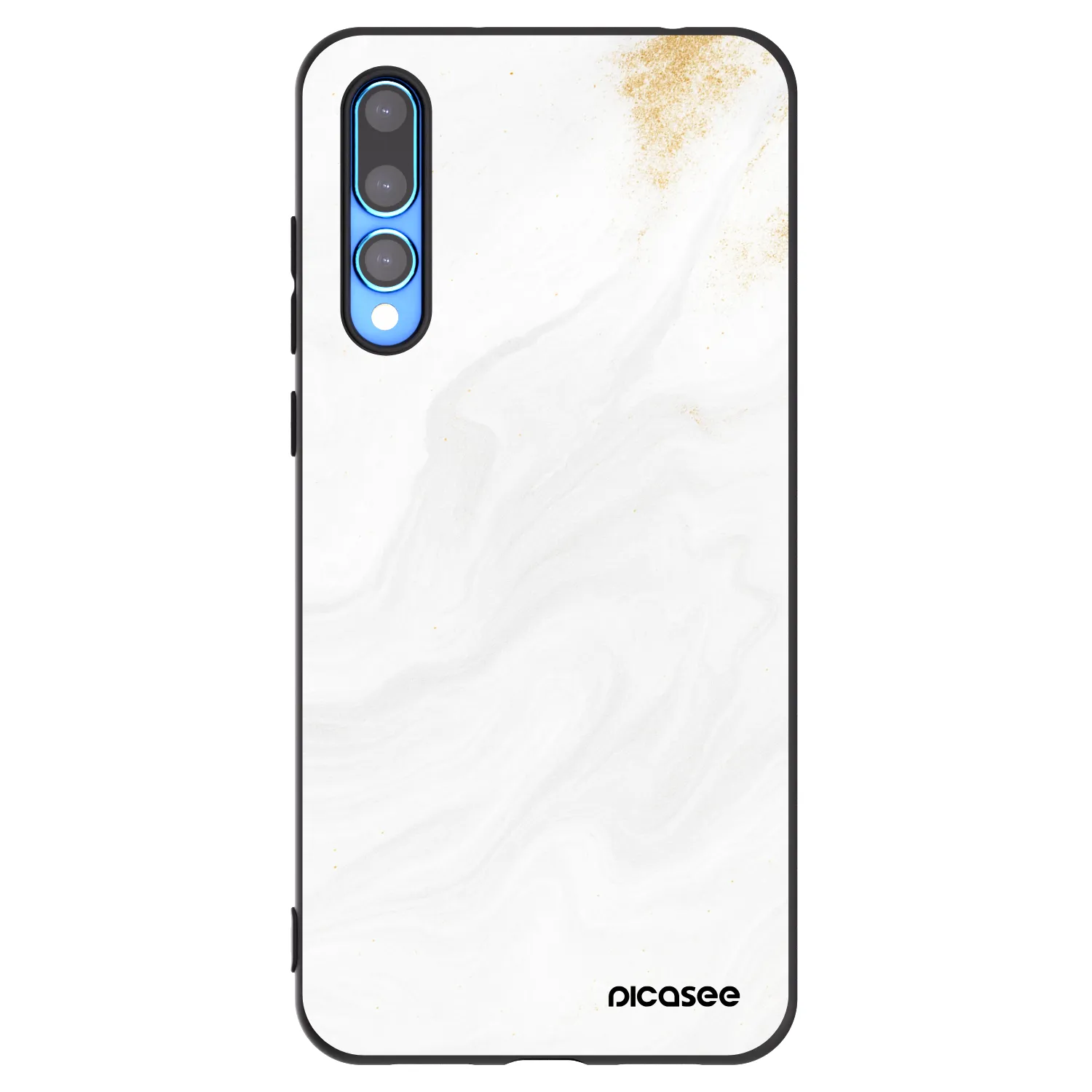 Picasee fekete szilikon tok az alábbi mobiltelefonokra Huawei P20 Pro - White