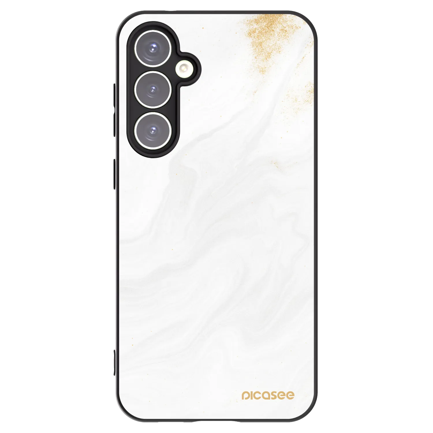 Picasee fekete szilikon tok az alábbi mobiltelefonokra Samsung Galaxy S23 FE S711B - White