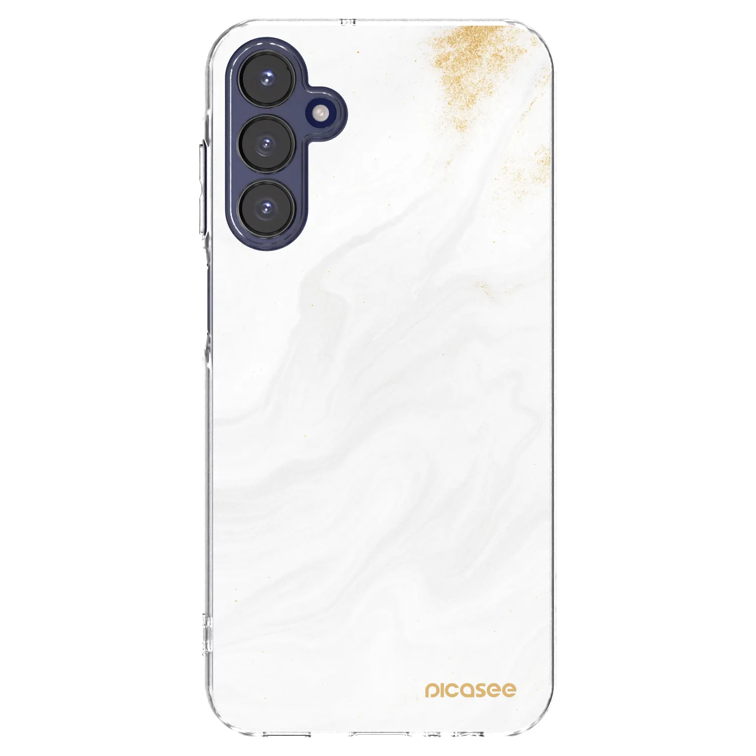 Picasee átlátszó szilikon tok az alábbi mobiltelefonokra Samsung Galaxy A15 A155F 4G - White
