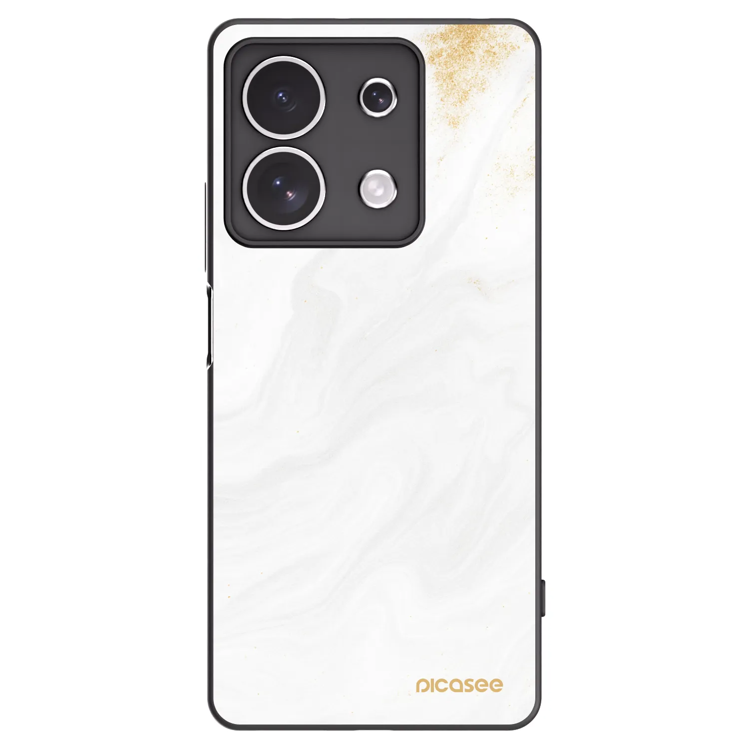 Picasee fekete szilikon tok az alábbi mobiltelefonokra Xiaomi Redmi Note 13 4G - White