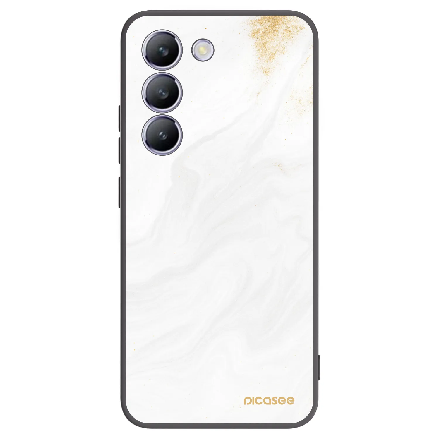 Picasee fekete szilikon tok az alábbi mobiltelefonokra Vivo V40 SE 5G - White