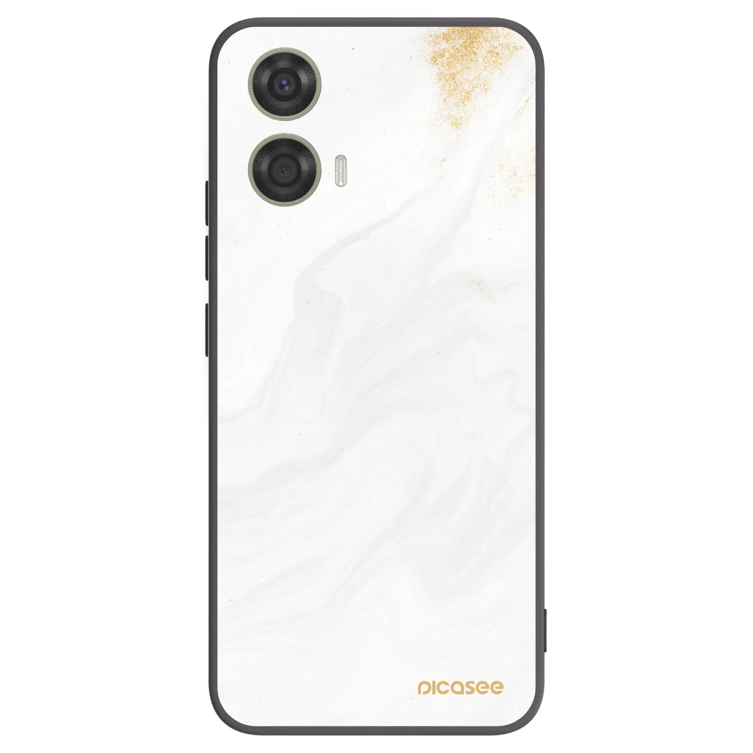 Picasee fekete szilikon tok az alábbi mobiltelefonokra Motorola Moto G24 - White
